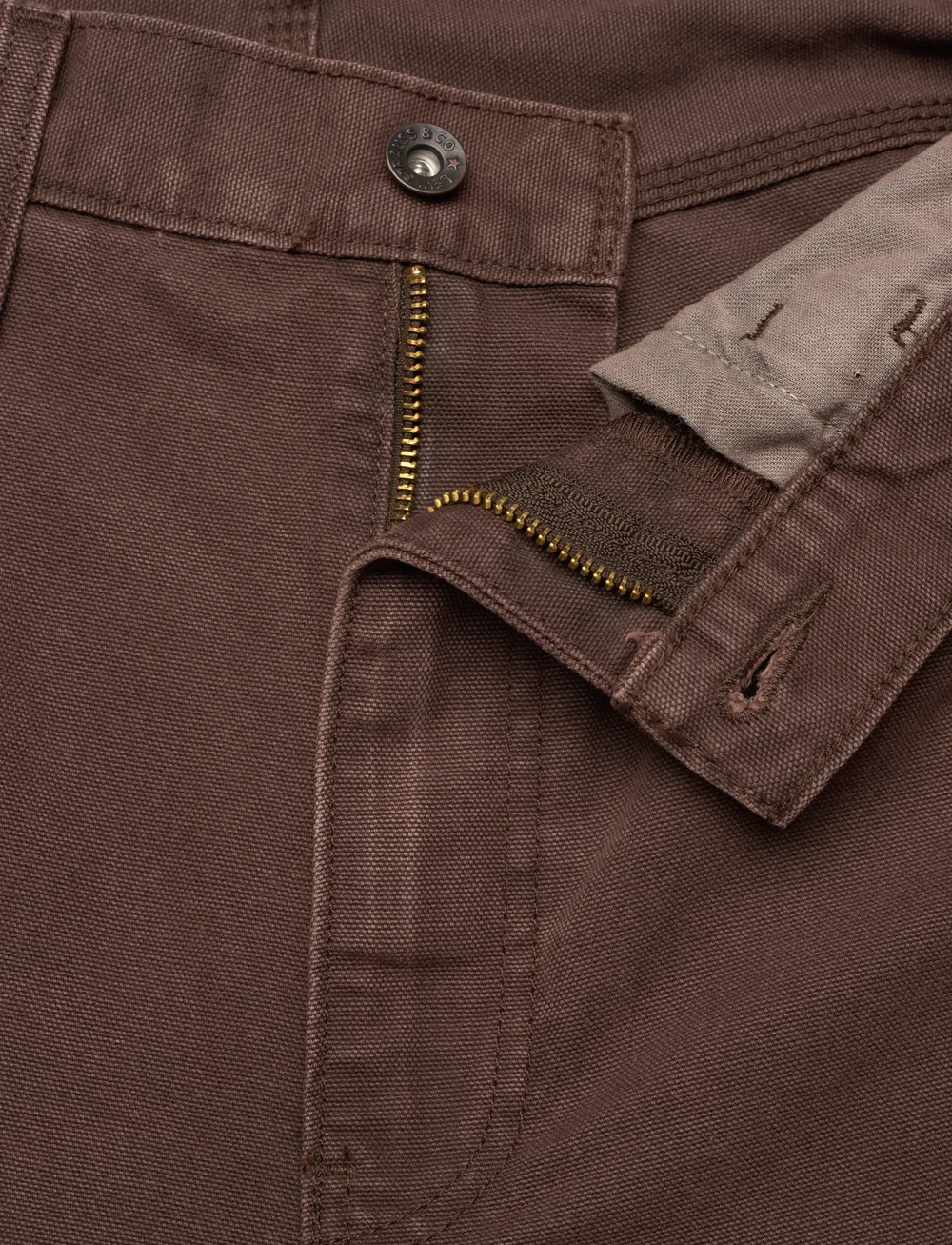 Levi's® - 568 LOOSE STRT CARPENTER CRACK - loose jeans - browns - 5