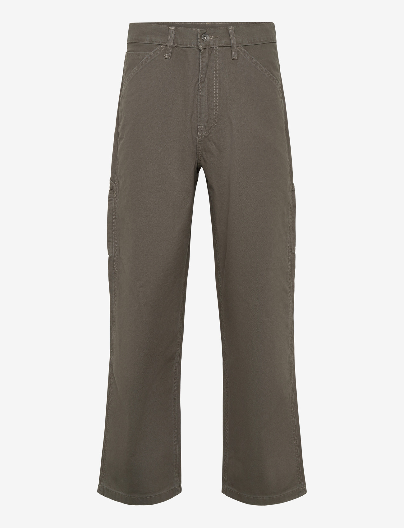 Levi's® - 568 LOOSE STRT CARPENTER DRIED - cargo püksid - greens - 1