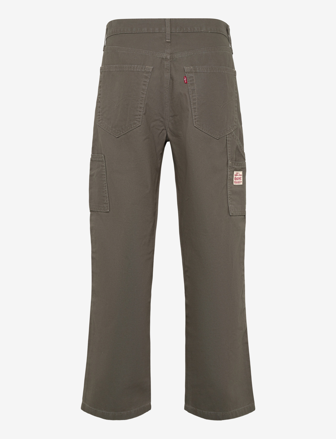 Levi's® - 568 LOOSE STRT CARPENTER DRIED - cargo püksid - greens - 2