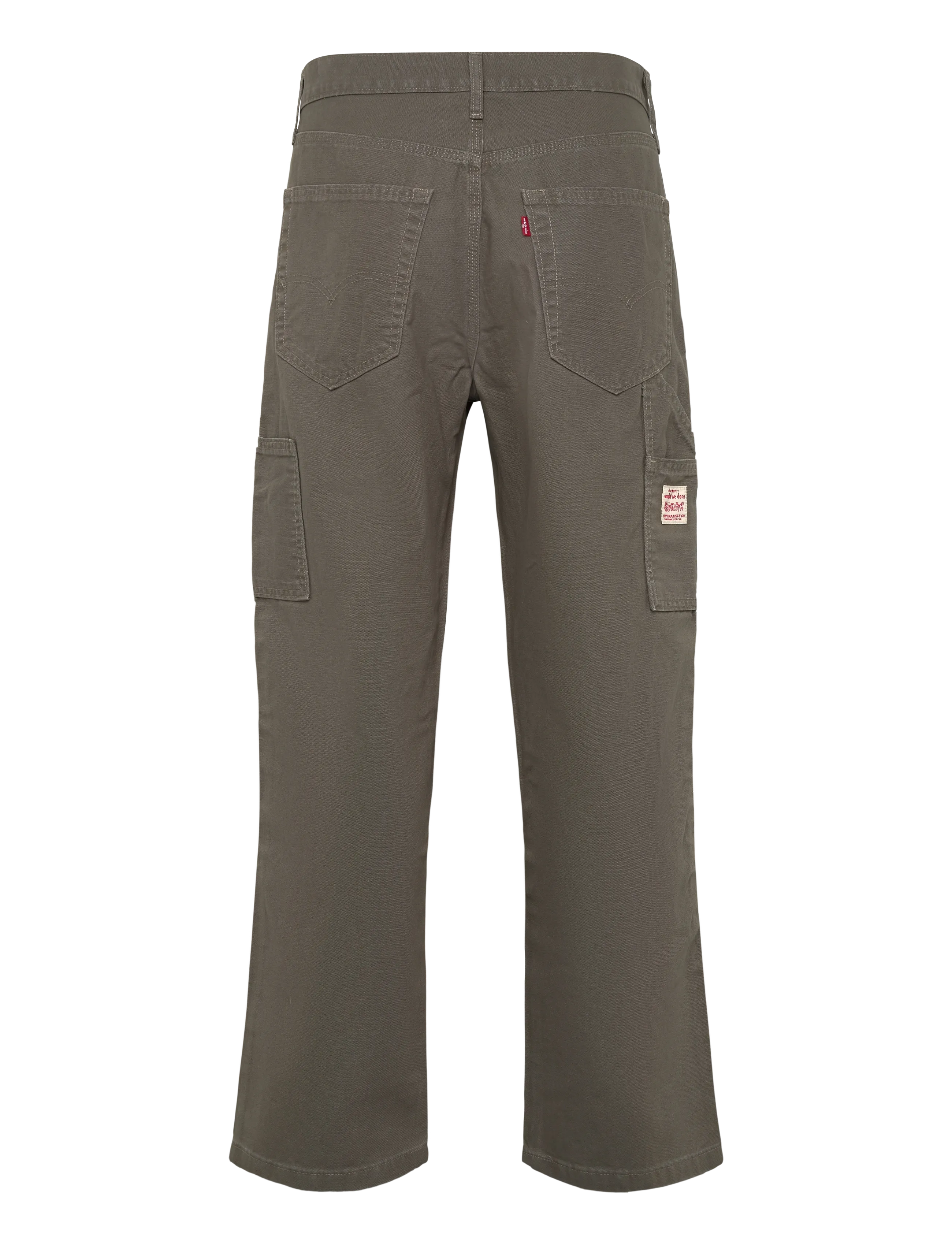 Levi's® - 568 LOOSE STRT CARPENTER DRIED - kargopüksid - greens - 2