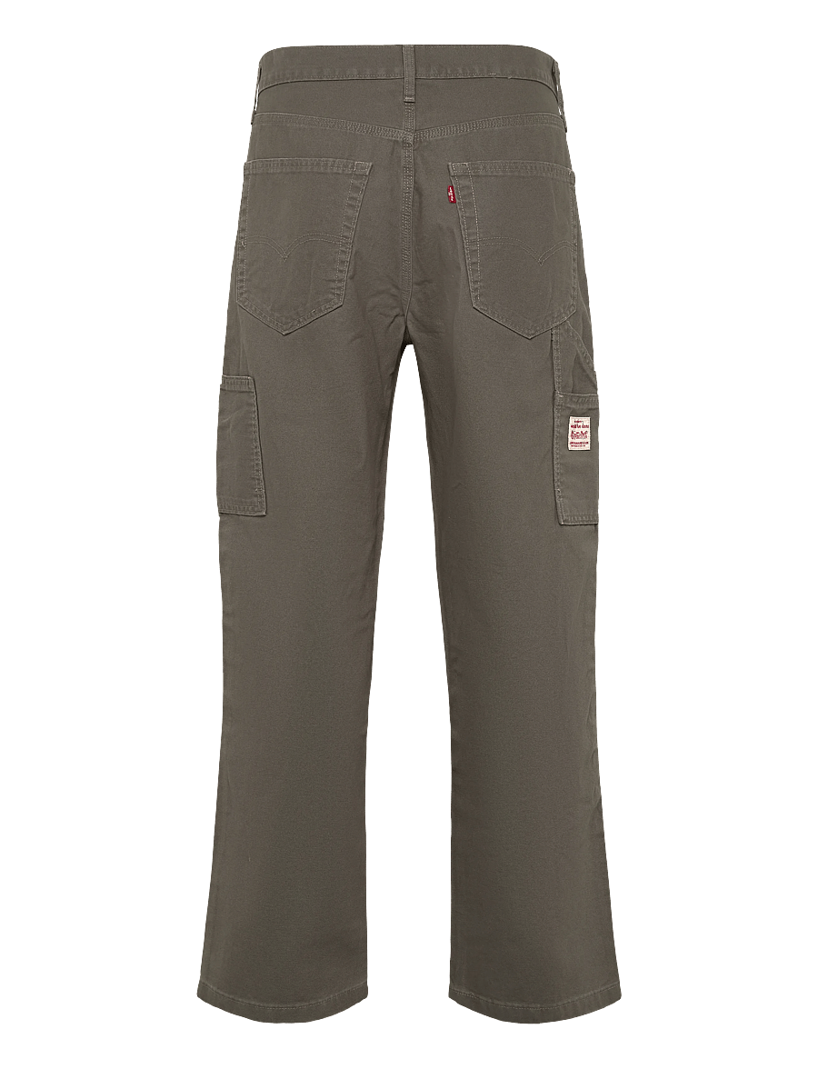 Levi's® - 568 LOOSE STRT CARPENTER DRIED - cargohose - greens - 2