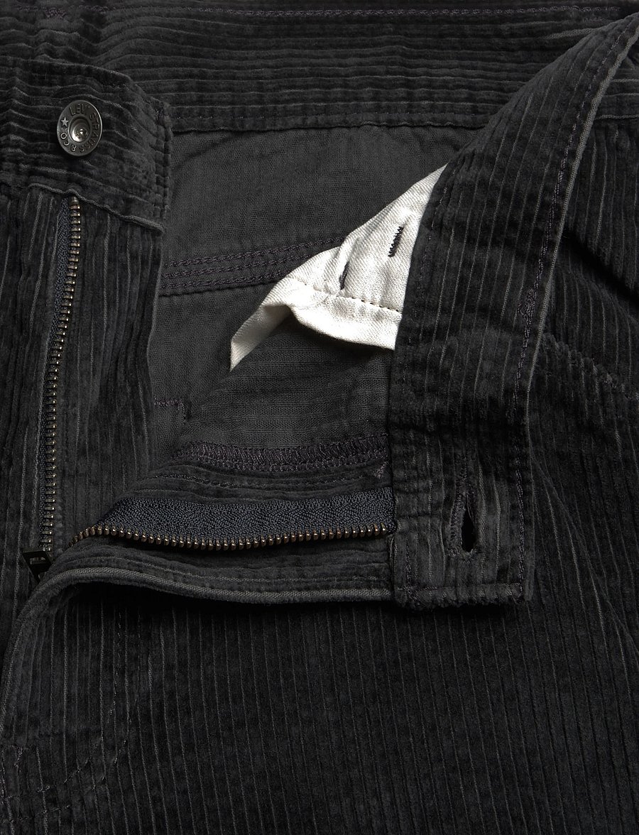 Levi's® - 568 LOOSE STRT CARPENTER PERFE - cargohosen - blacks - 3