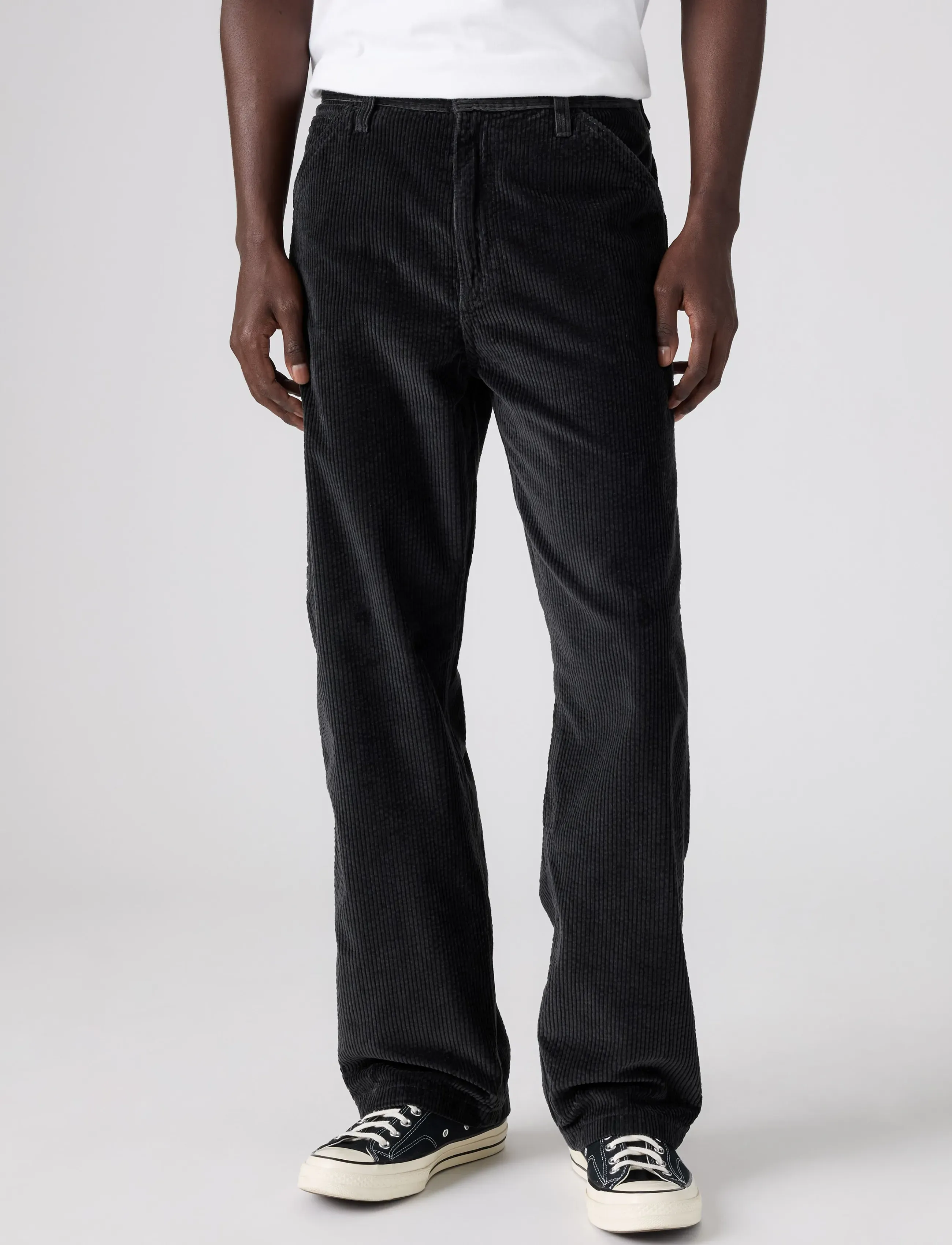 Levi's® - 568 LOOSE STRT CARPENTER PERFE - bukser & jeans - blacksu - 3