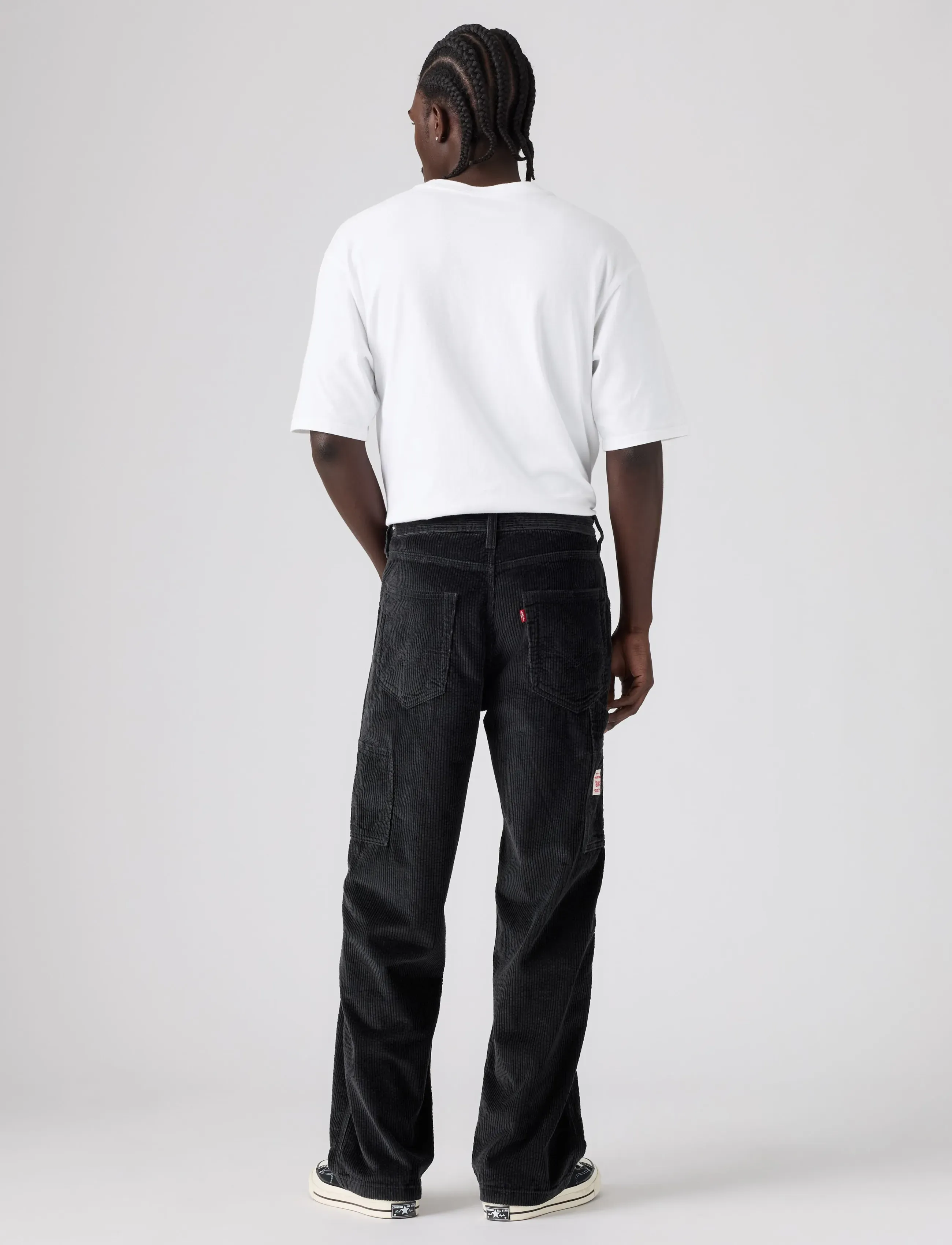 Levi's® - 568 LOOSE STRT CARPENTER PERFE - bukser & jeans - blacksu - 4