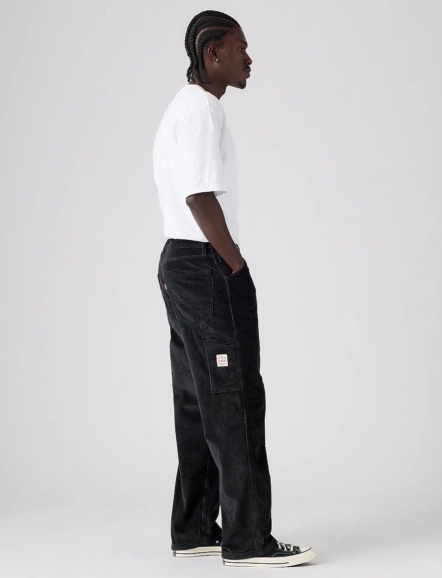 Levi's® - 568 LOOSE STRT CARPENTER PERFE - cargo-püksid - blacksu - 5