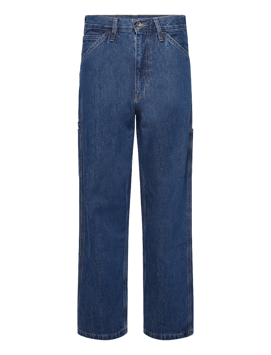 Levi's® - 568 LOOSE STRT CARPENTER TURN - med indigo - worn in - 0