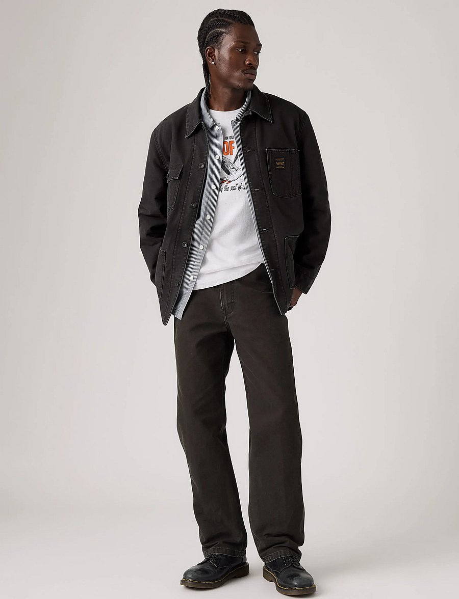 Levi's® - 568 LOOSE STRT CARPENTER CLEAR - weite jeans - blacks - 0