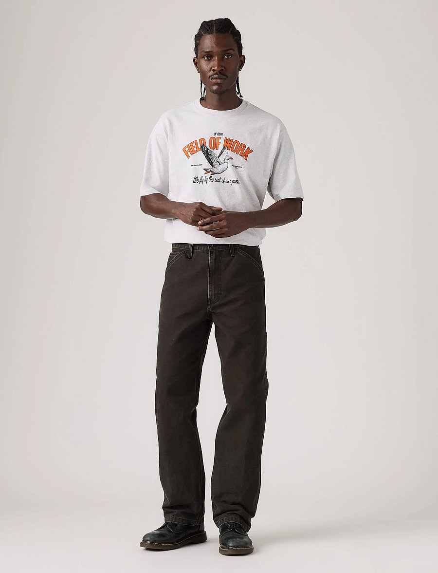 Levi's® - 568 LOOSE STRT CARPENTER CLEAR - weite jeans - blacks - 3