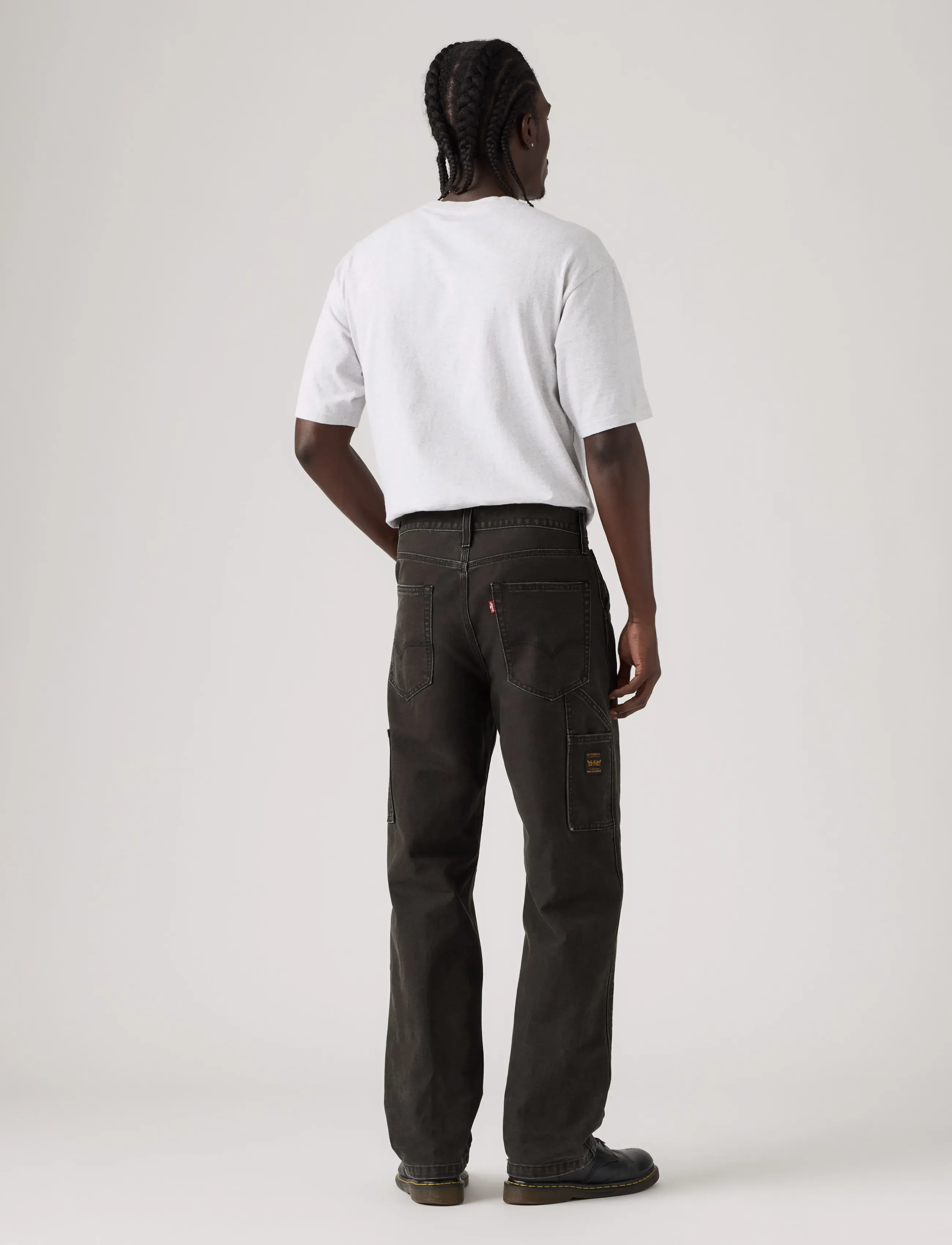 Levi's® - 568 LOOSE STRT CARPENTER CLEAR - weite jeans - blacks - 4