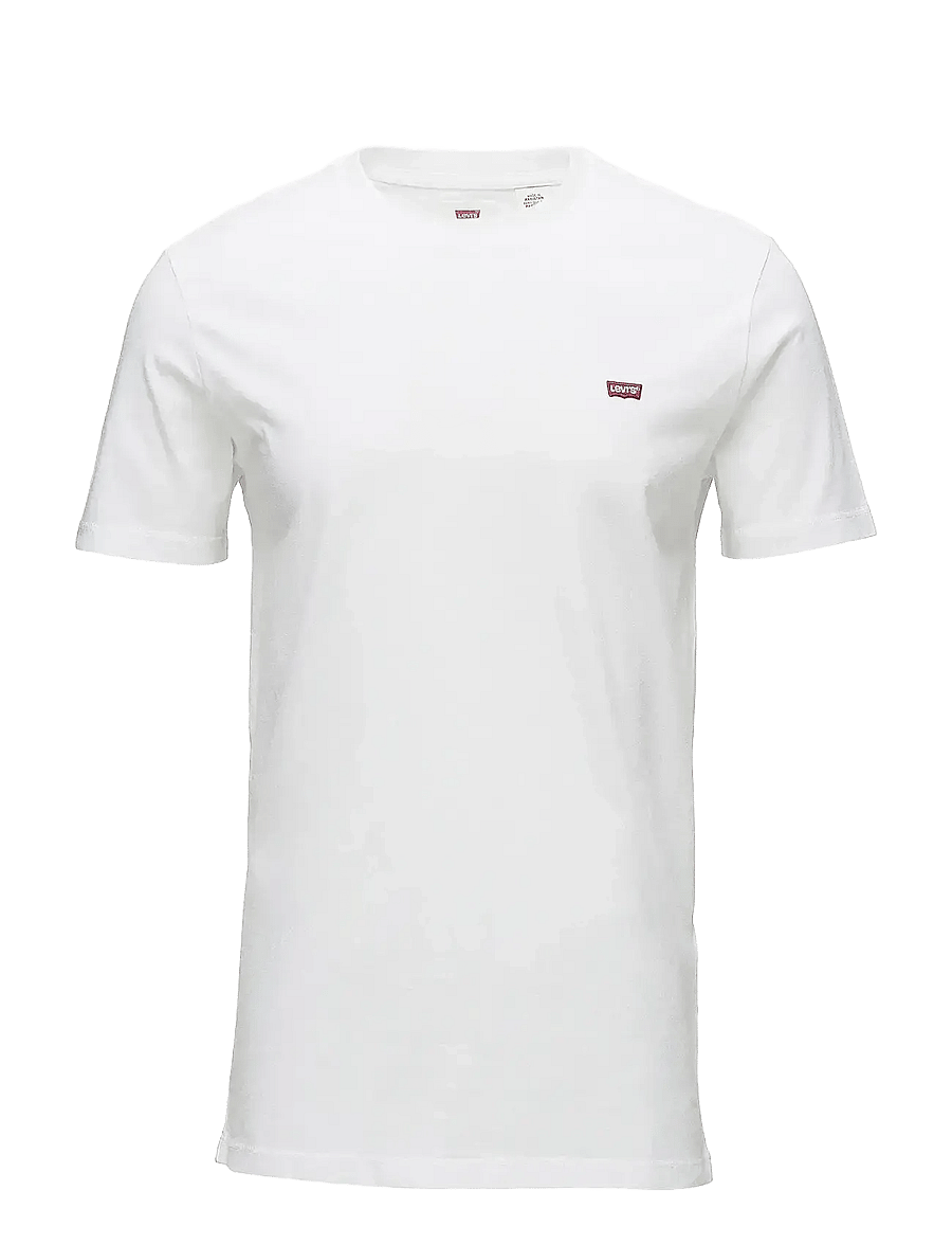 Levi's® - SS ORIGINAL HM TEE WHITE + JER - lühikeste varrukatega t-särgid - neutrals - 1