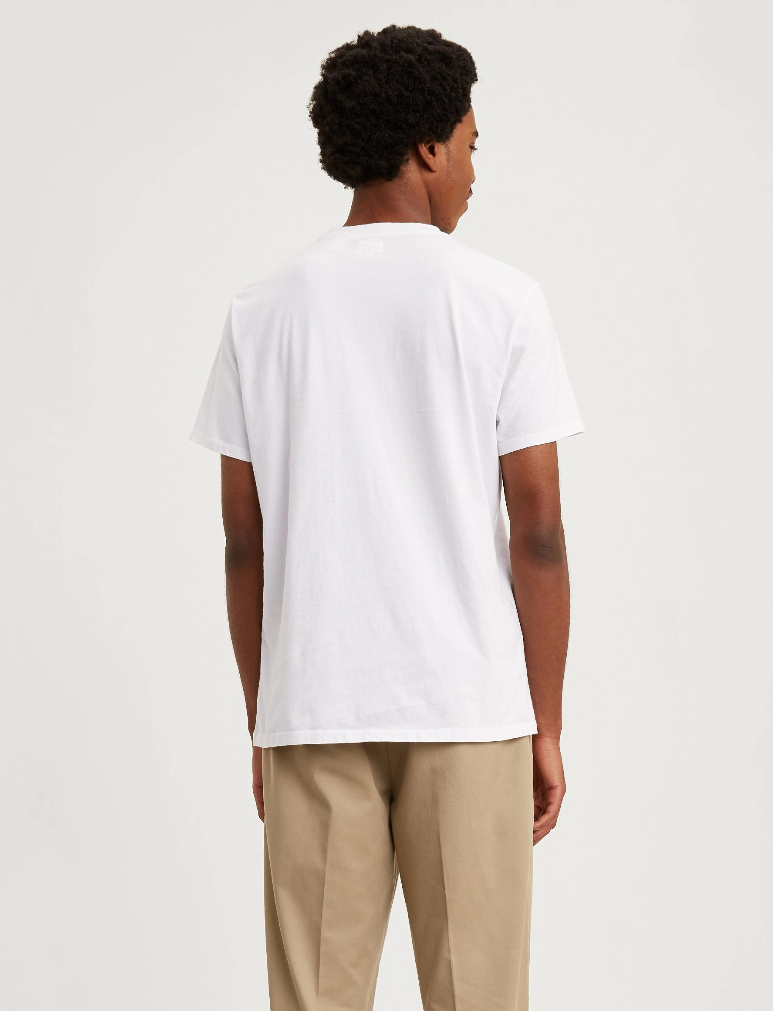 Levi's® - SS ORIGINAL HM TEE WHITE + - stutterma bolir - neutrals - 4