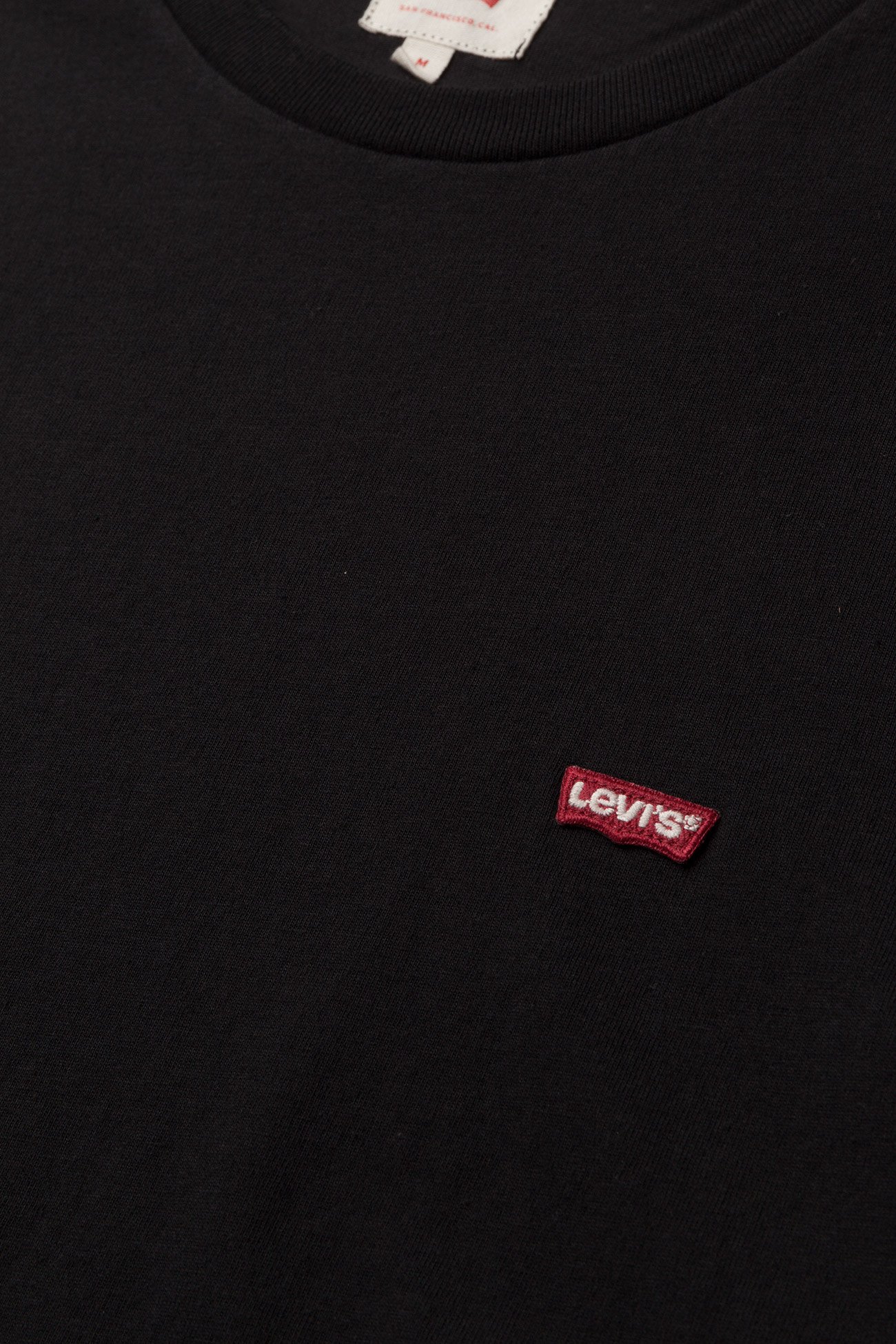 Levi's® - SS ORIGINAL HM TEE MINERAL BLA - kortærmede t-shirts - blacks - 4