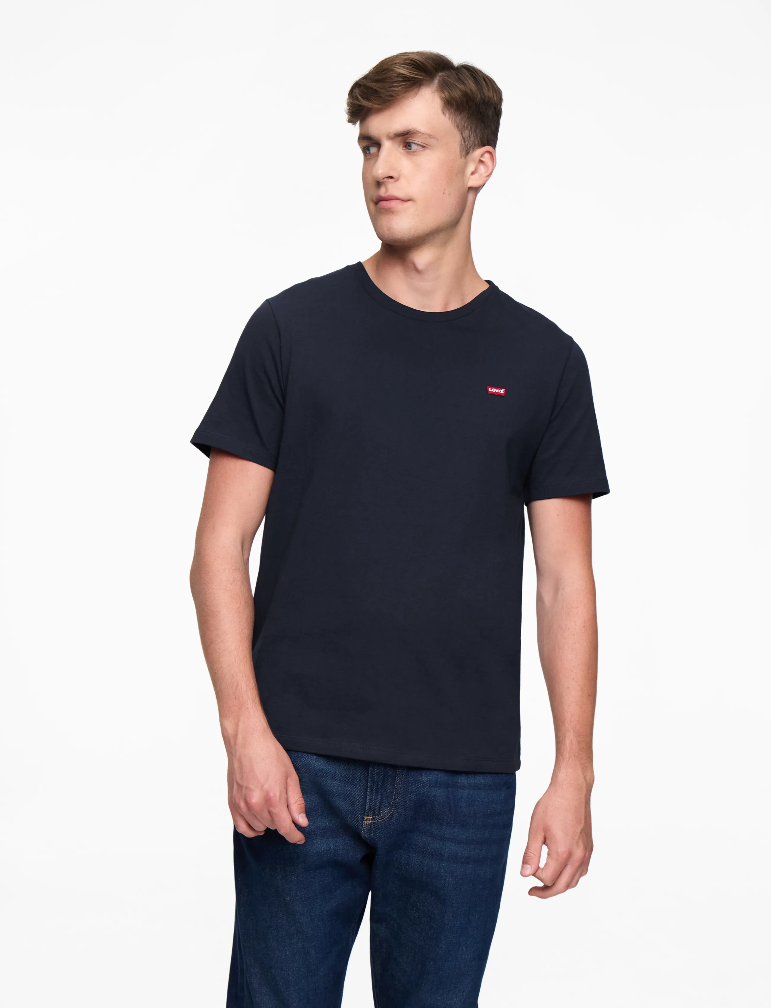 Levi's® SS ORIGINAL HM TEE NAVY BLAZER - T-Shirts - BLUES / navy