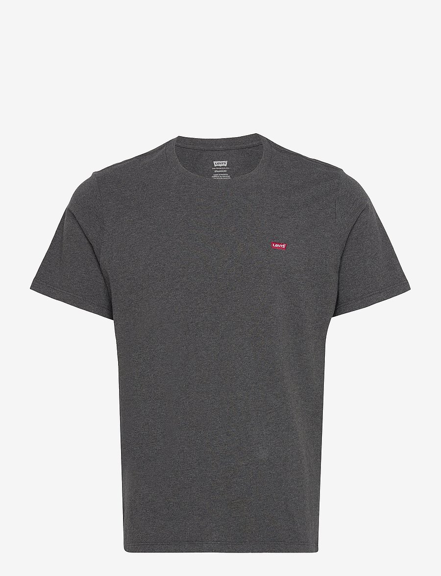 Levi's® - SS ORIGINAL HM TEE B65 DARK GR - short-sleeved t-shirts - neutralsss - 1