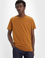 LEVI´S Men - SS ORIGINAL HM TEE DARK GINGER - zemākās cenas - browns - 2