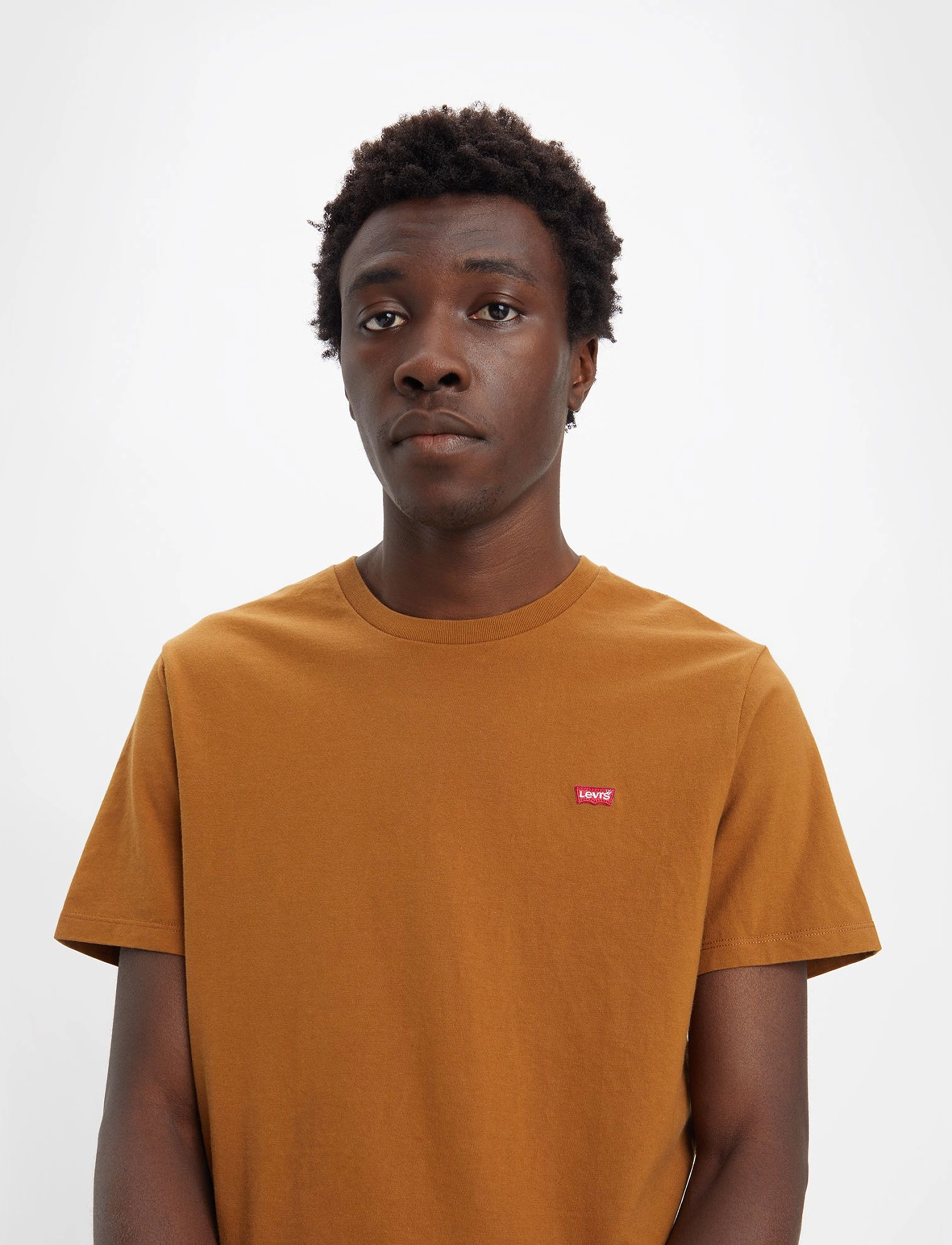 LEVI´S Men - SS ORIGINAL HM TEE DARK GINGER - browns - 5