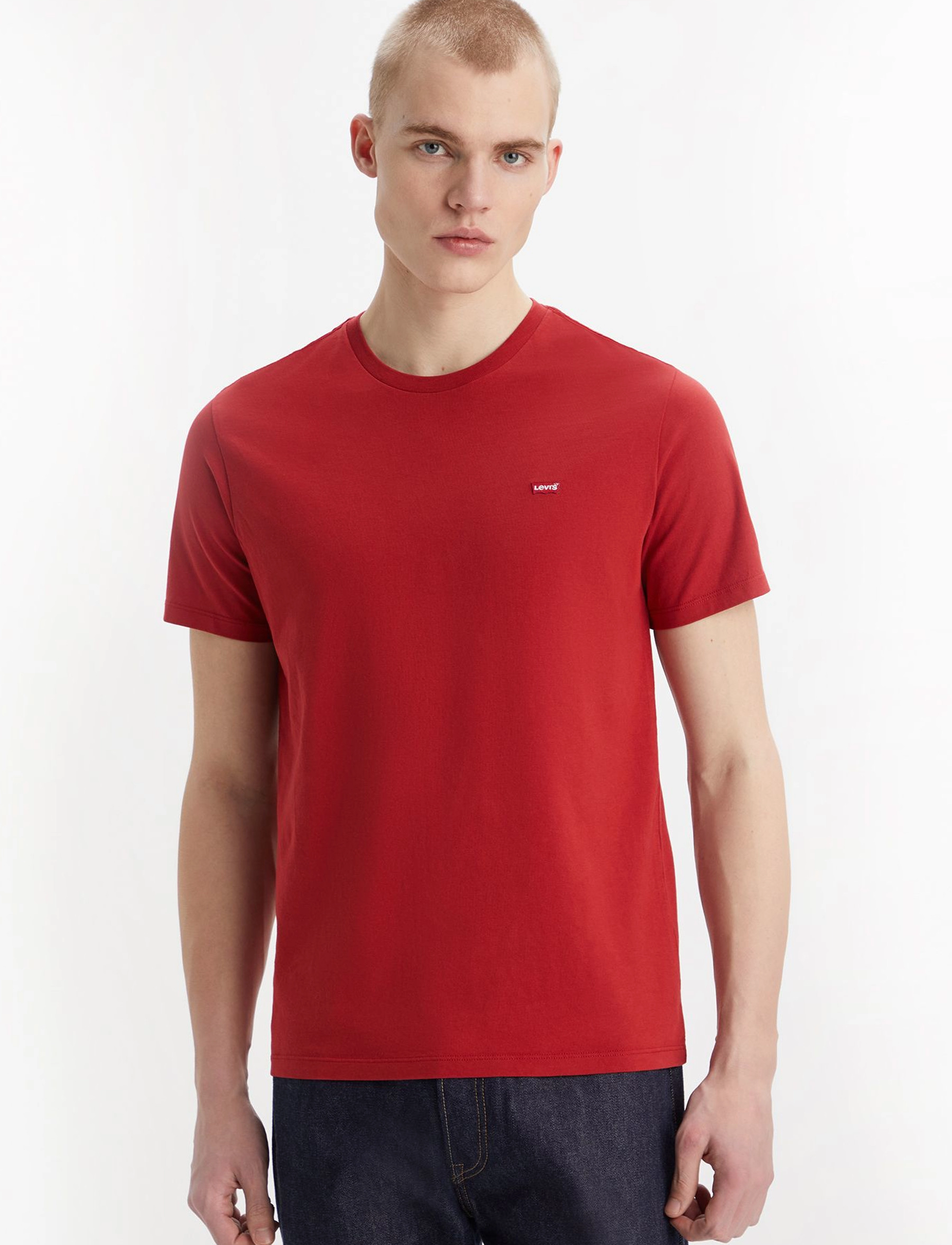 Levi's® - SS ORIGINAL HM TEE RHYTHMIC RE - reds - 3