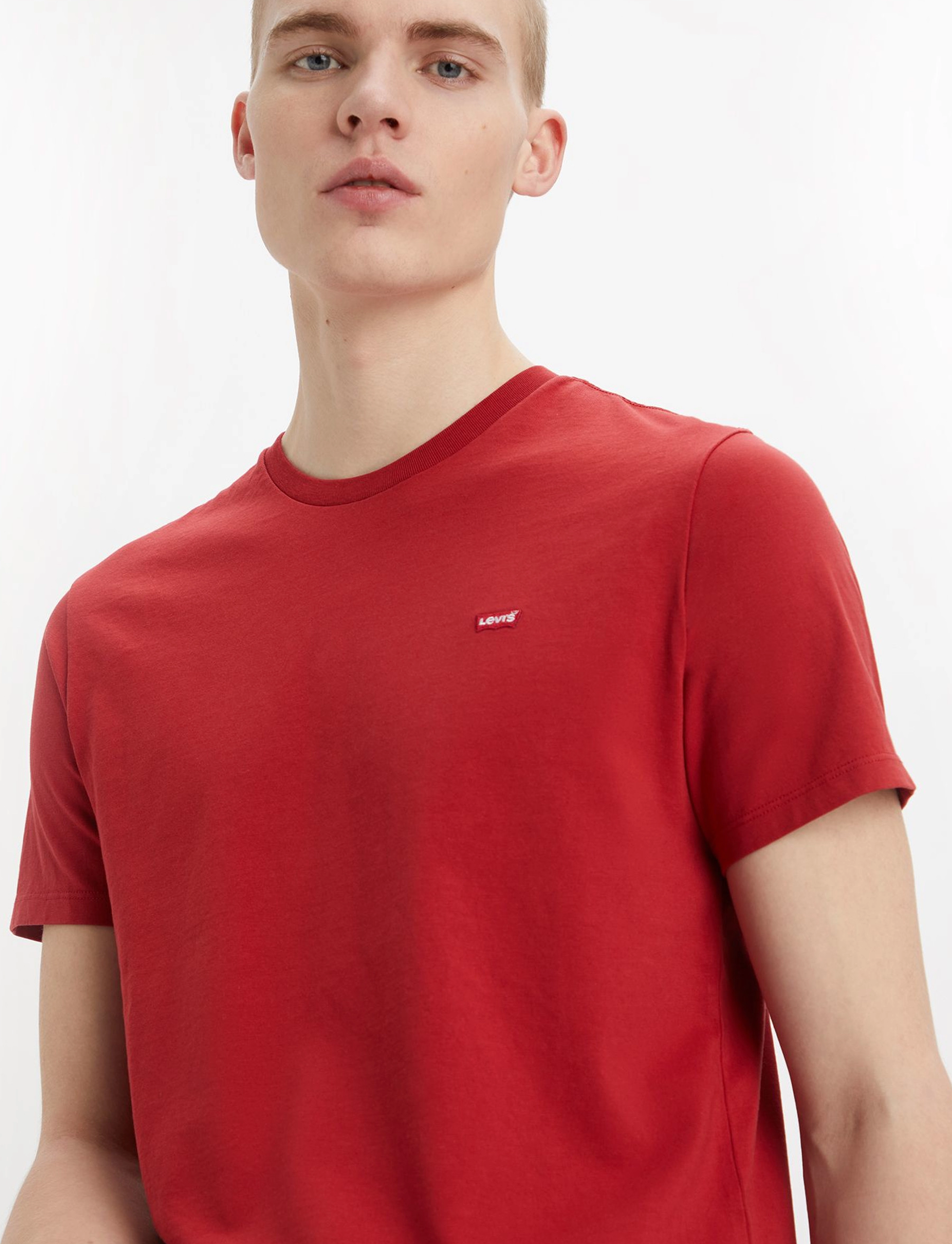 Levi's® - SS ORIGINAL HM TEE RHYTHMIC RE - reds - 5