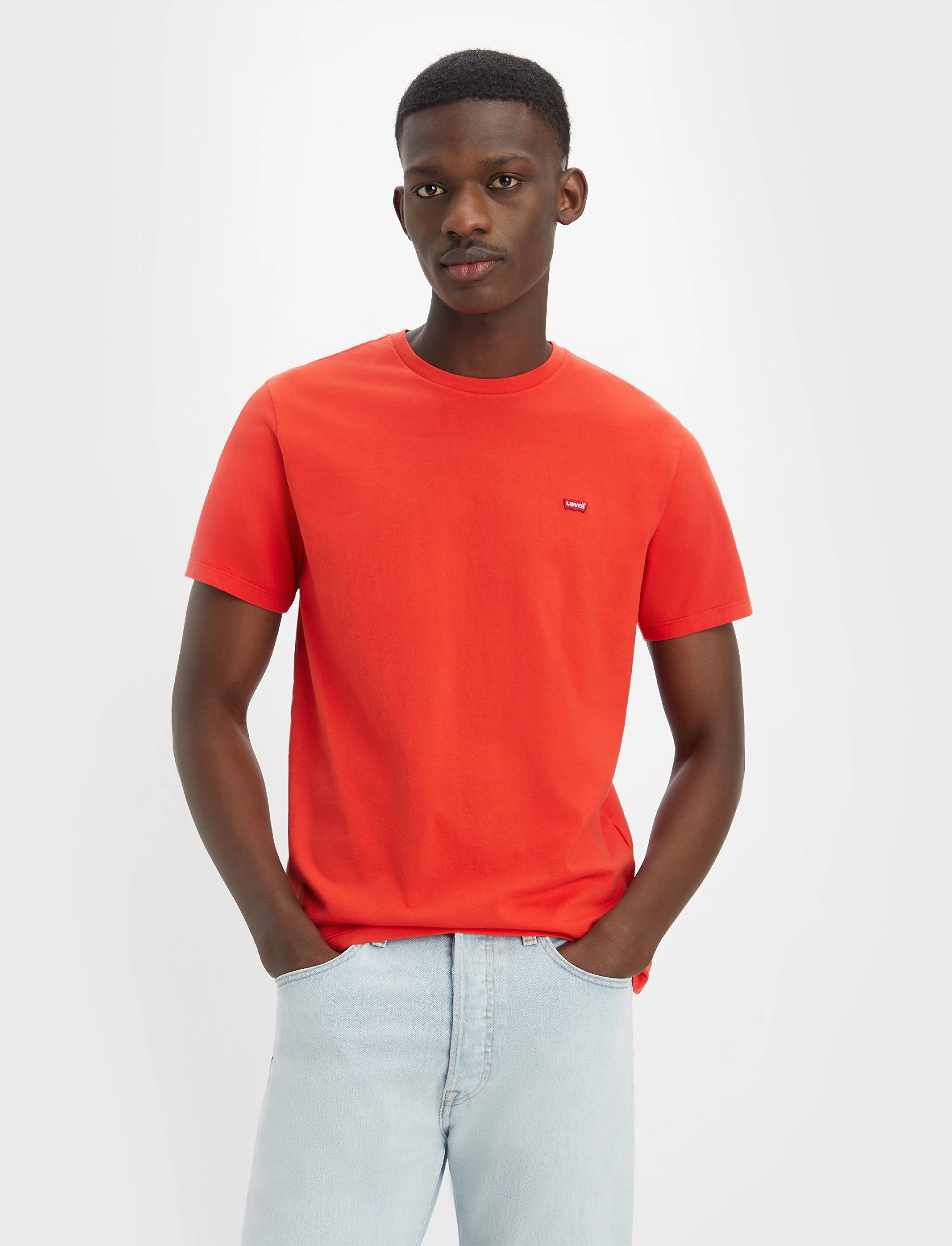 LEVI´S Men - SS ORIGINAL HM TEE VALIANT POP - yellows/oranges - 2