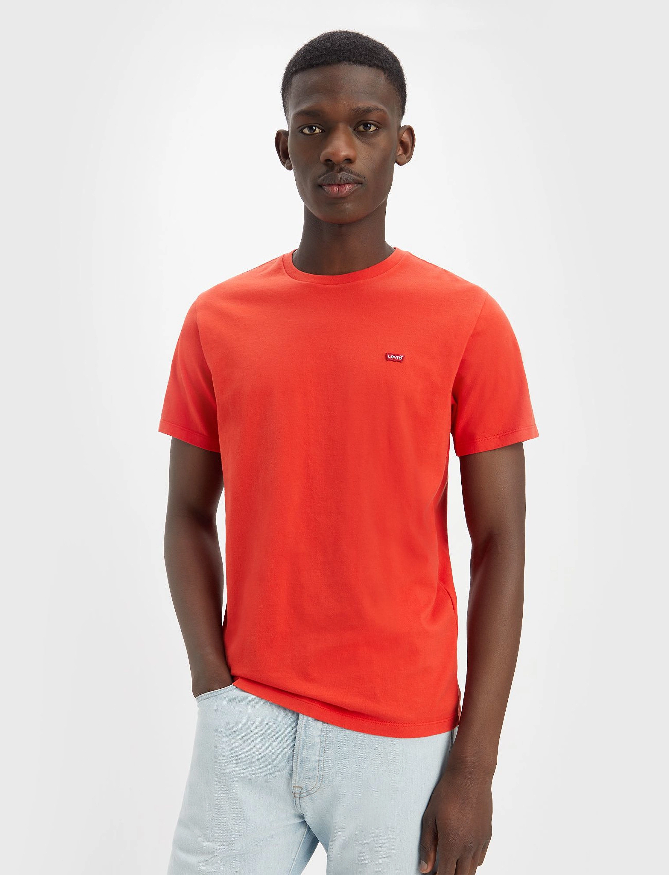 LEVI´S Men - SS ORIGINAL HM TEE VALIANT POP - yellows/oranges - 3