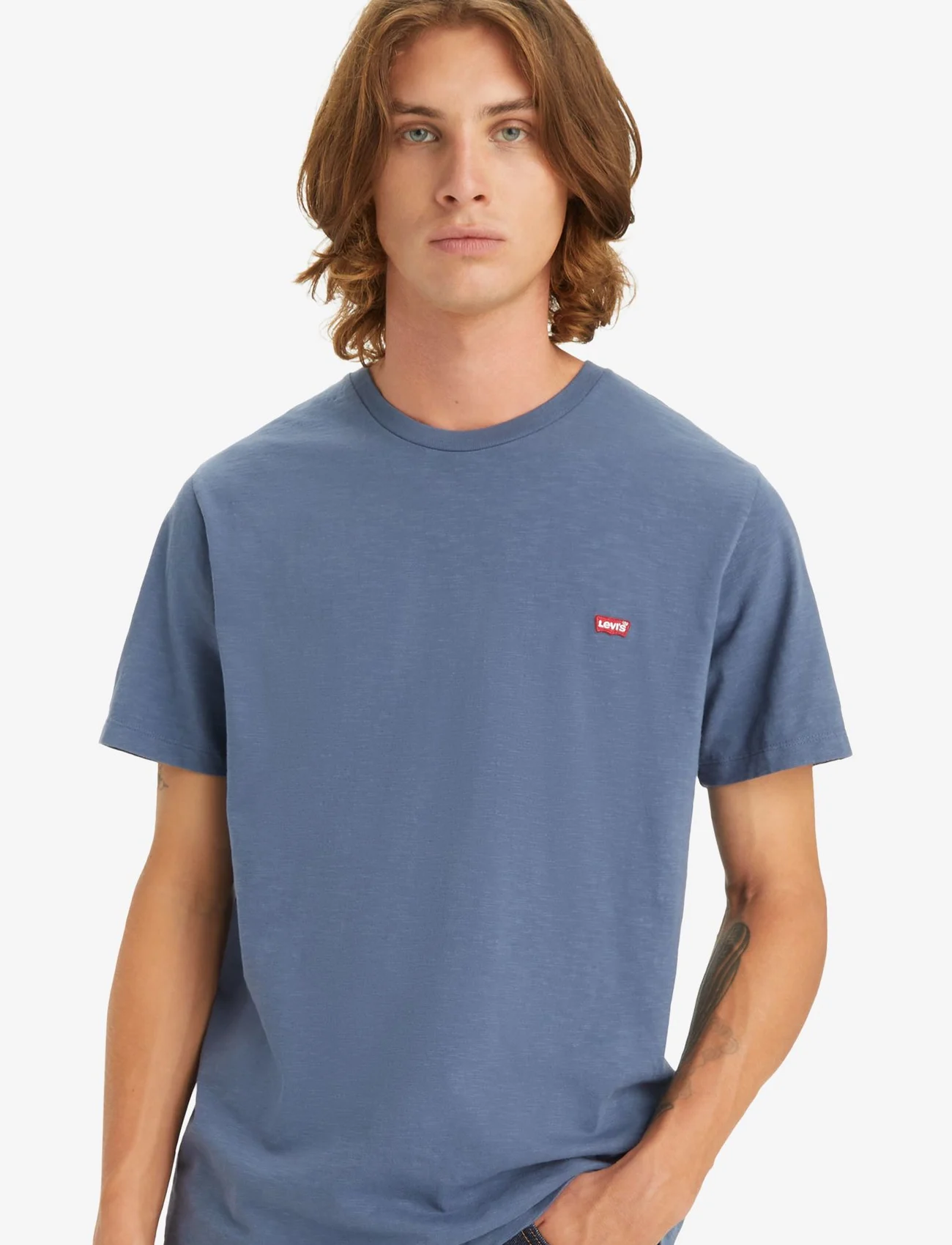 LEVI´S Men - SS ORIGINAL HM TEE VINTAGE IND - kortærmede t-shirts - blues - 0