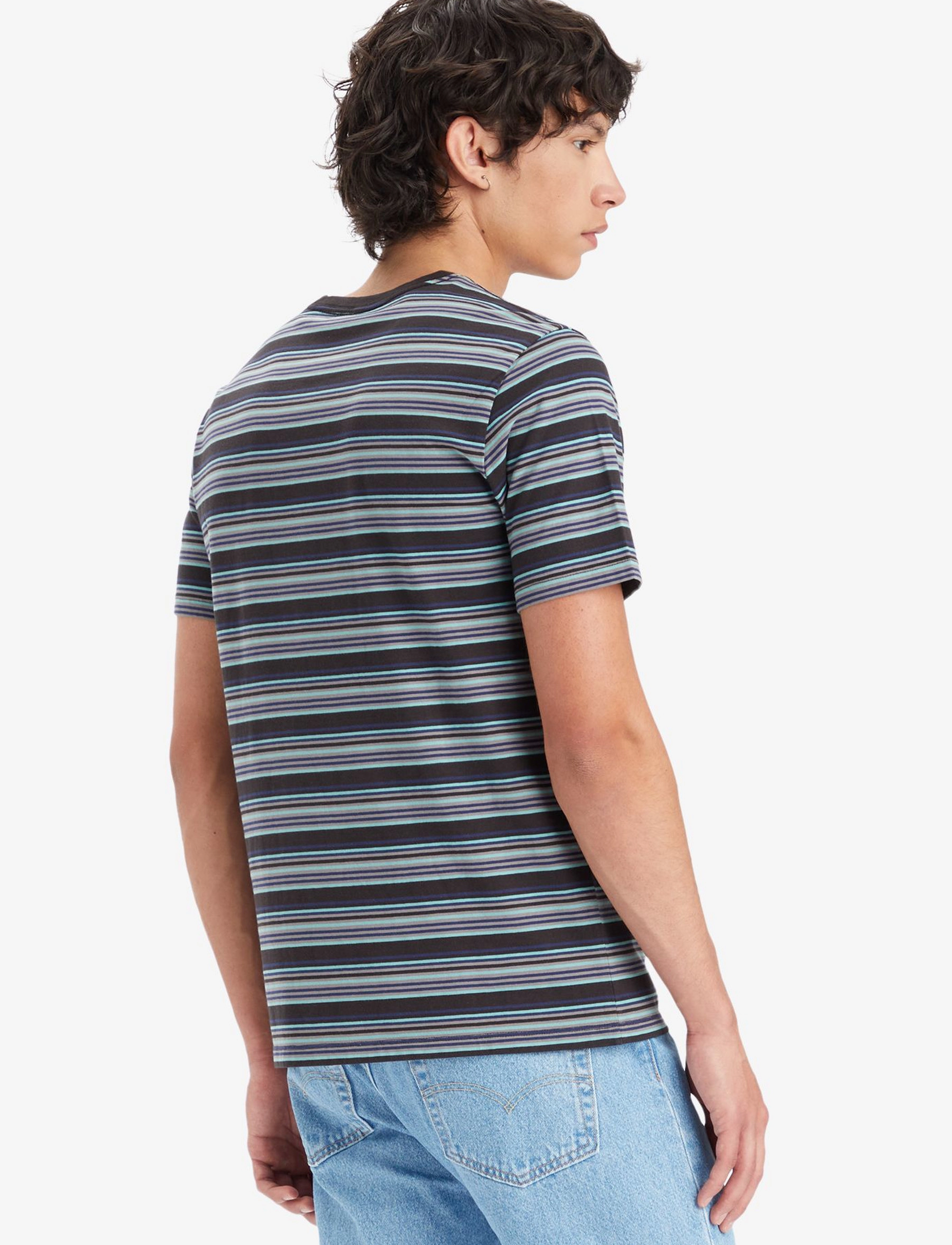 LEVI´S Men - SS ORIGINAL HM TEE RINGS STRIP - multi-color - 5