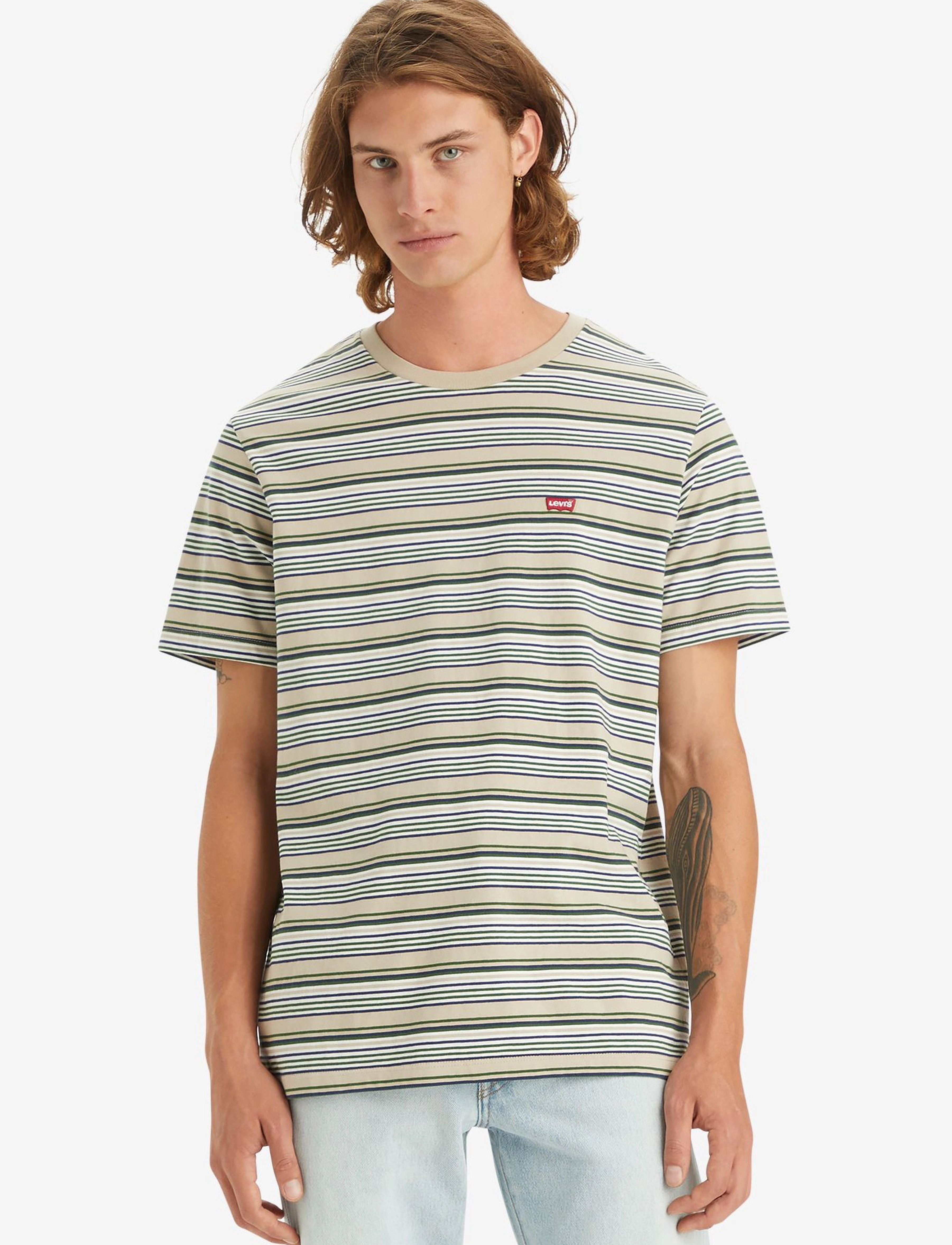 LEVI´S Men - SS ORIGINAL HM TEE RINGS STRIP - multi-color - 4