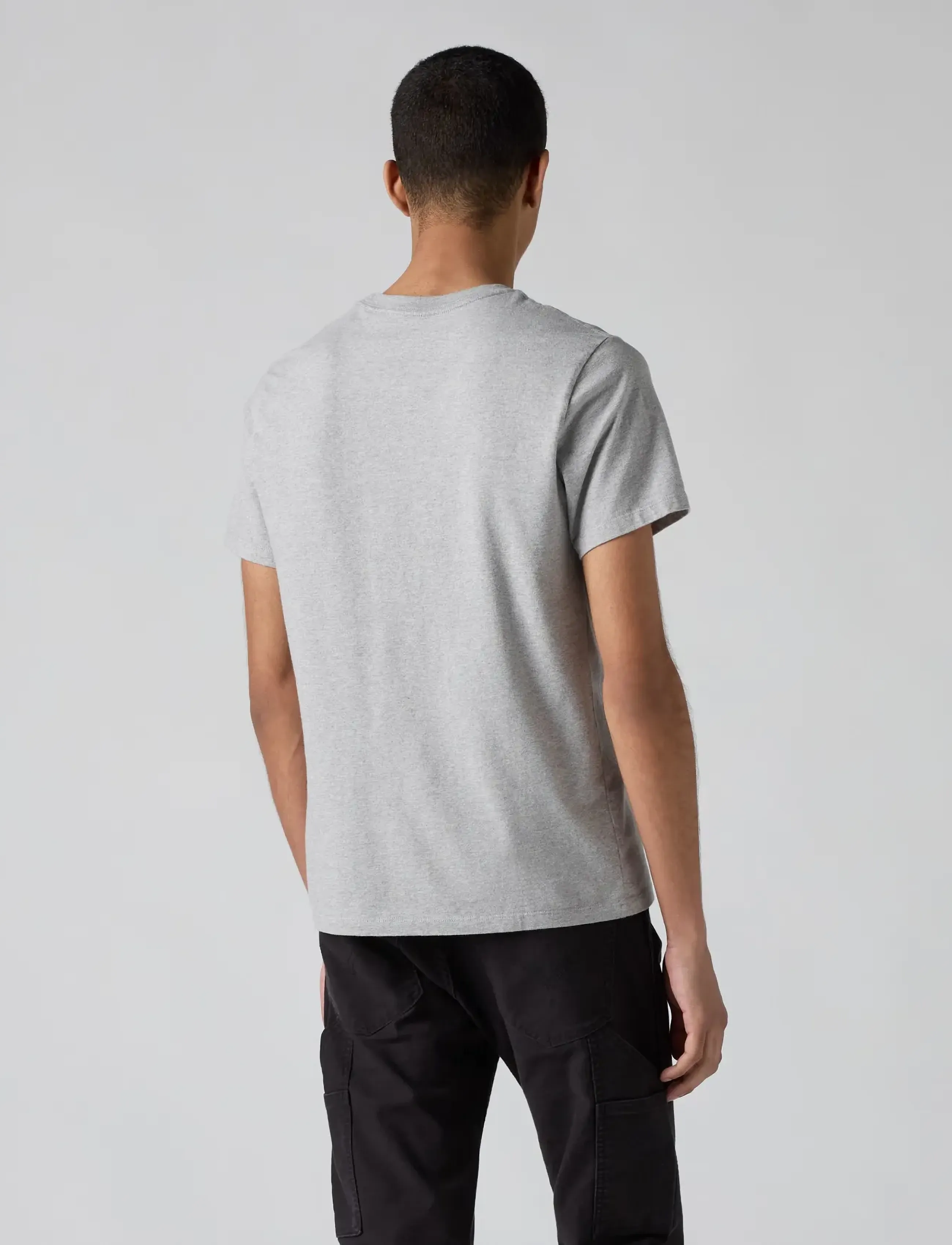 Levi's® - SS ORIGINAL HM TEE MID TONE GR - høstklær - greys - 4