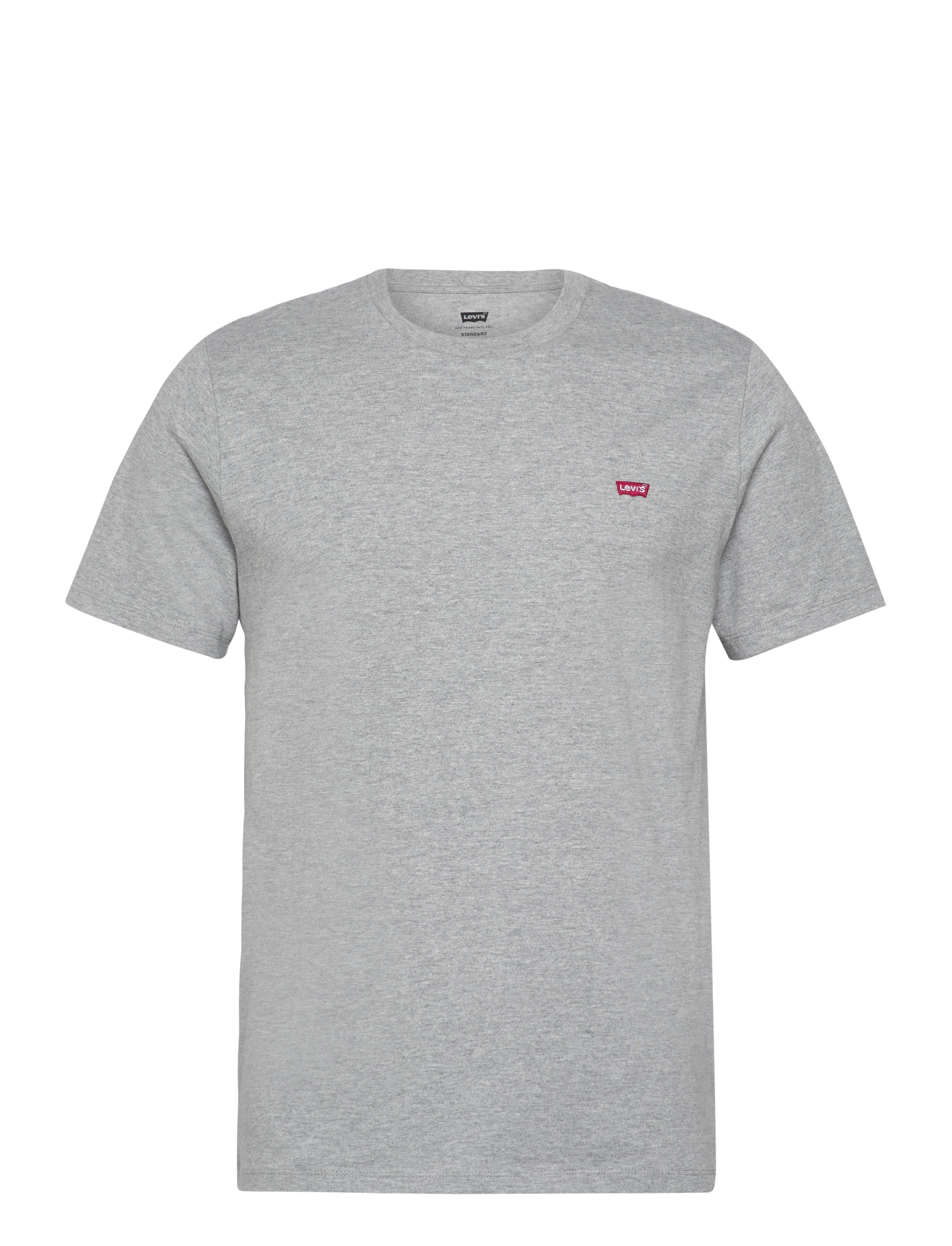 Levi's® SS ORIGINAL HM TEE MID TONE GR - De laveste prisene - MID TONE GREY HEA / grey