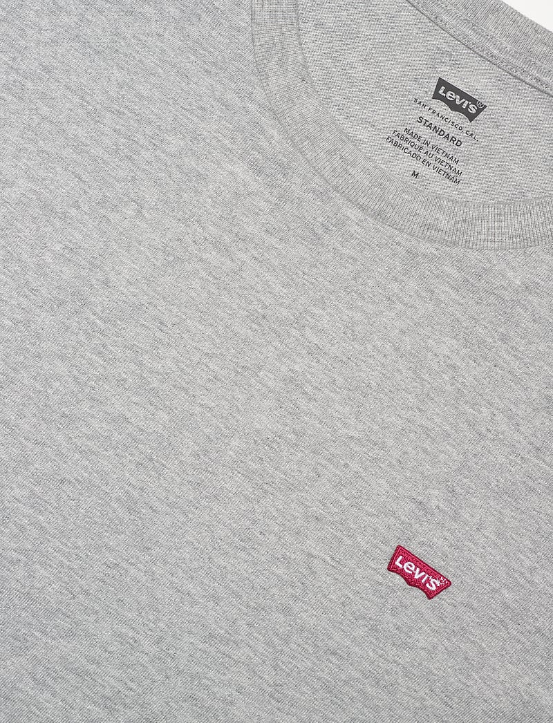 Levi's® - SS ORIGINAL HM TEE MID TONE GR - krótki rękaw - mid tone grey hea - 5