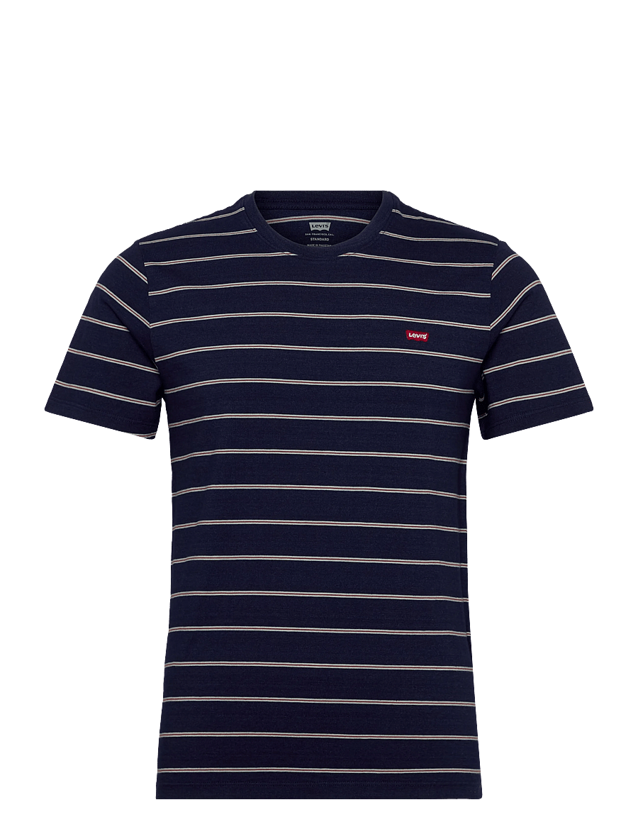 Levi's® - SS ORIGINAL HM TEE TAPER STRIP - short-sleeved t-shirts - blues - 1