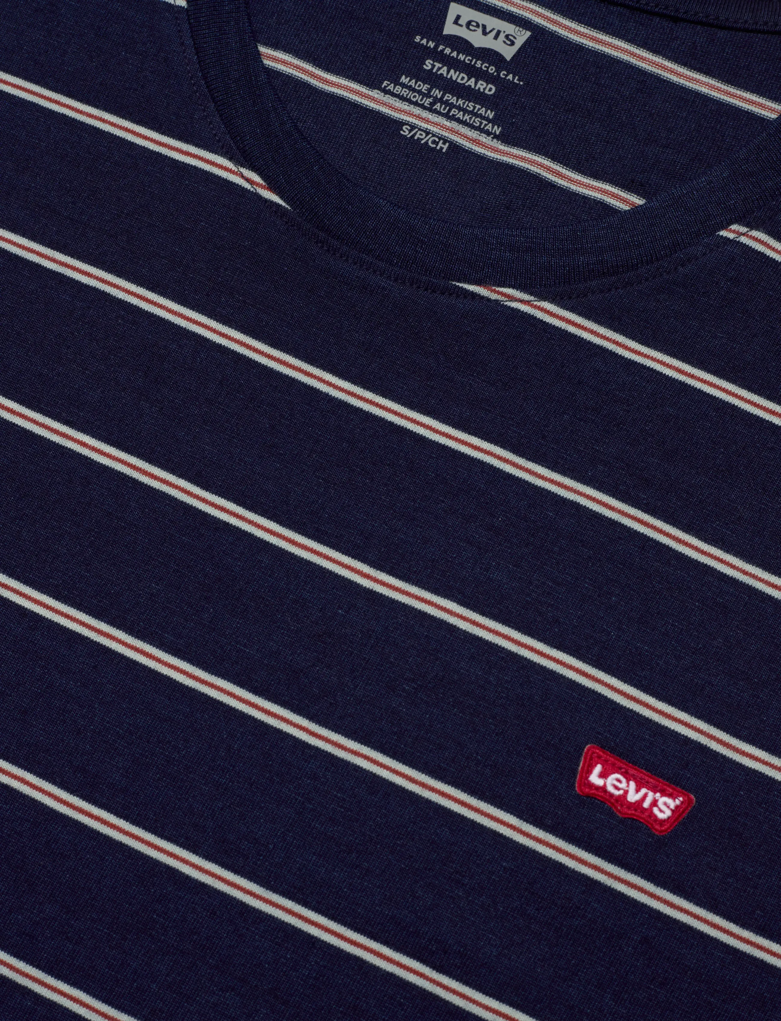 Levi's® - SS ORIGINAL HM TEE TAPER STRIP - short-sleeved t-shirts - blues - 5