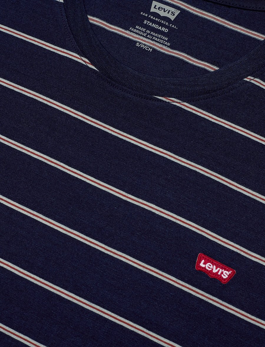 Levi's® - SS ORIGINAL HM TEE TAPER STRIP - short-sleeved t-shirts - blues - 5