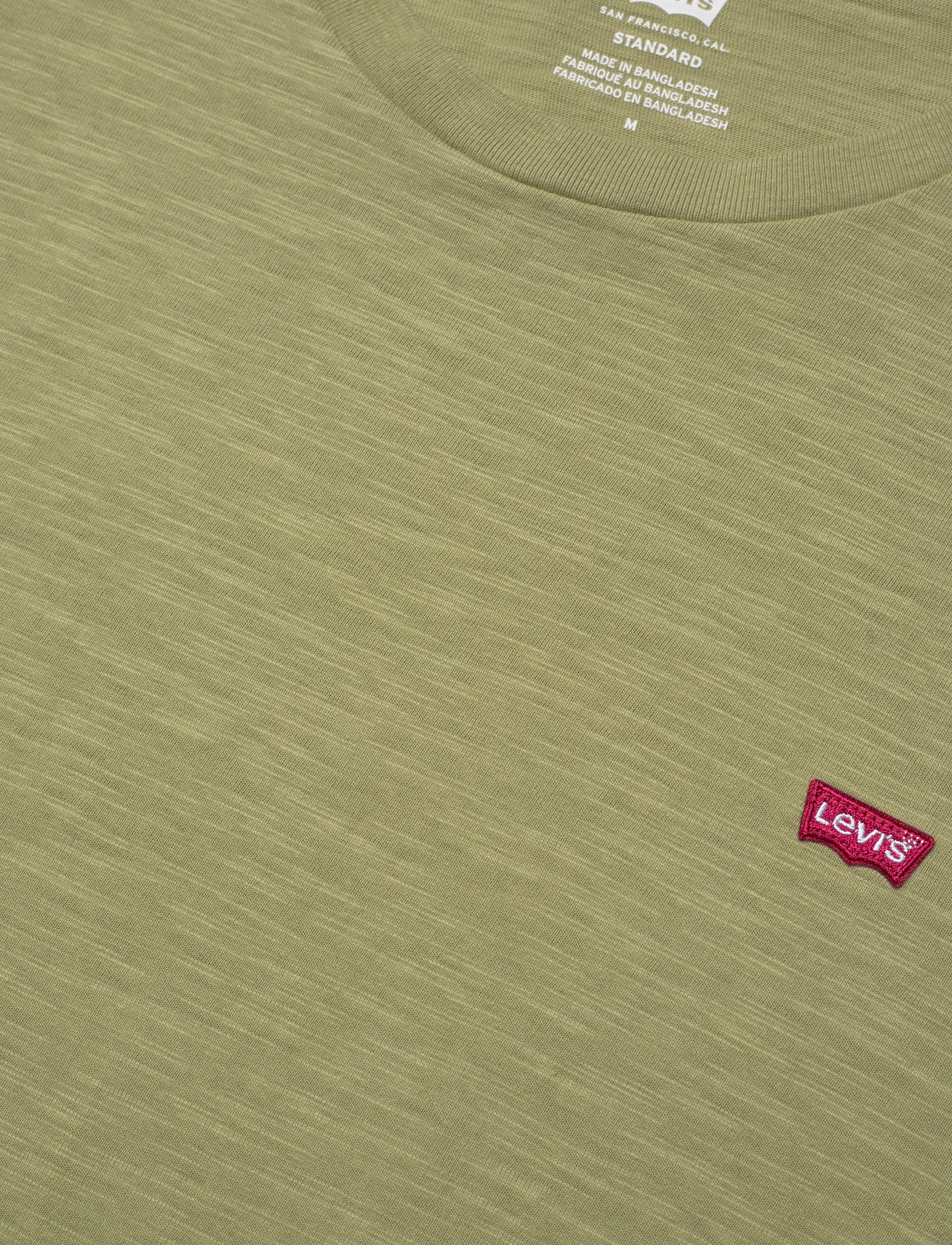 Levi's® - SS ORIGINAL HM TEE SAGE SLUB J - t-krekli ar īsām piedurknēm - greens - 3