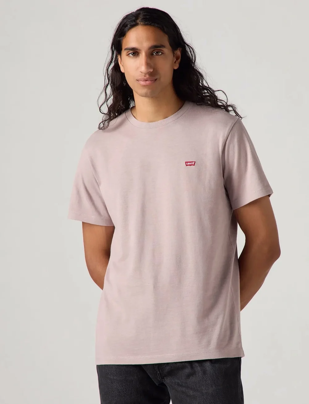 Levi's® - SS ORIGINAL HM TEE PURPLE DOVE - short-sleeved t-shirts - purples - 0