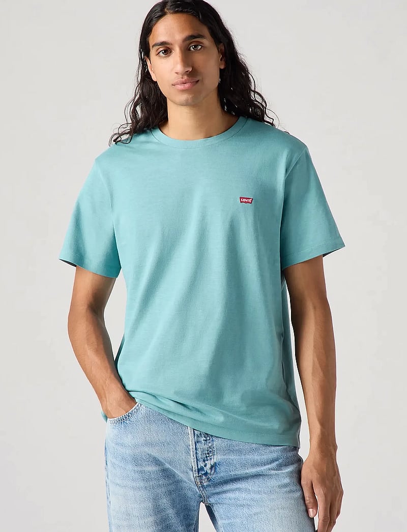Levi's® - SS ORIGINAL HM TEE BLUES - lühikeste varrukatega t-särgid - blues - 0