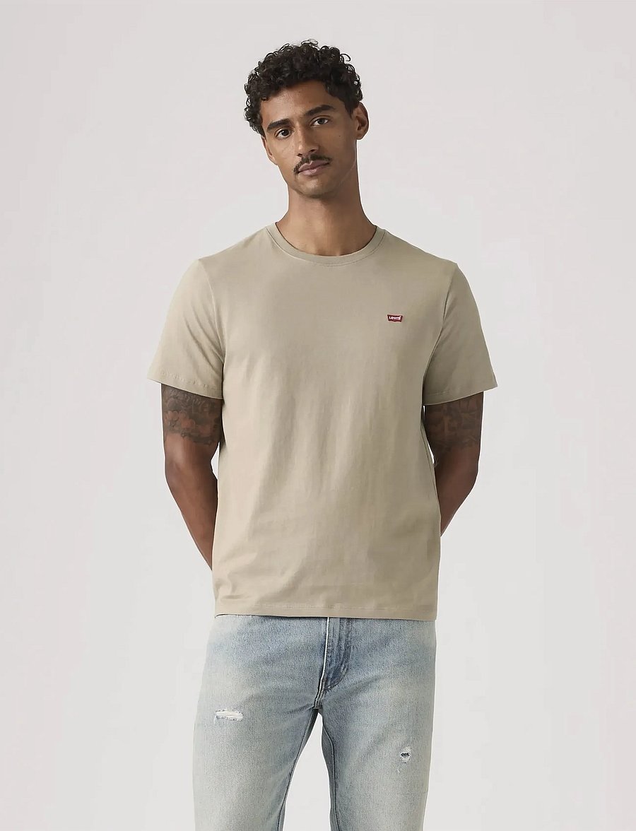 Levi's® - SS ORIGINAL HM TEE VINTAGE KHA - tans - 0