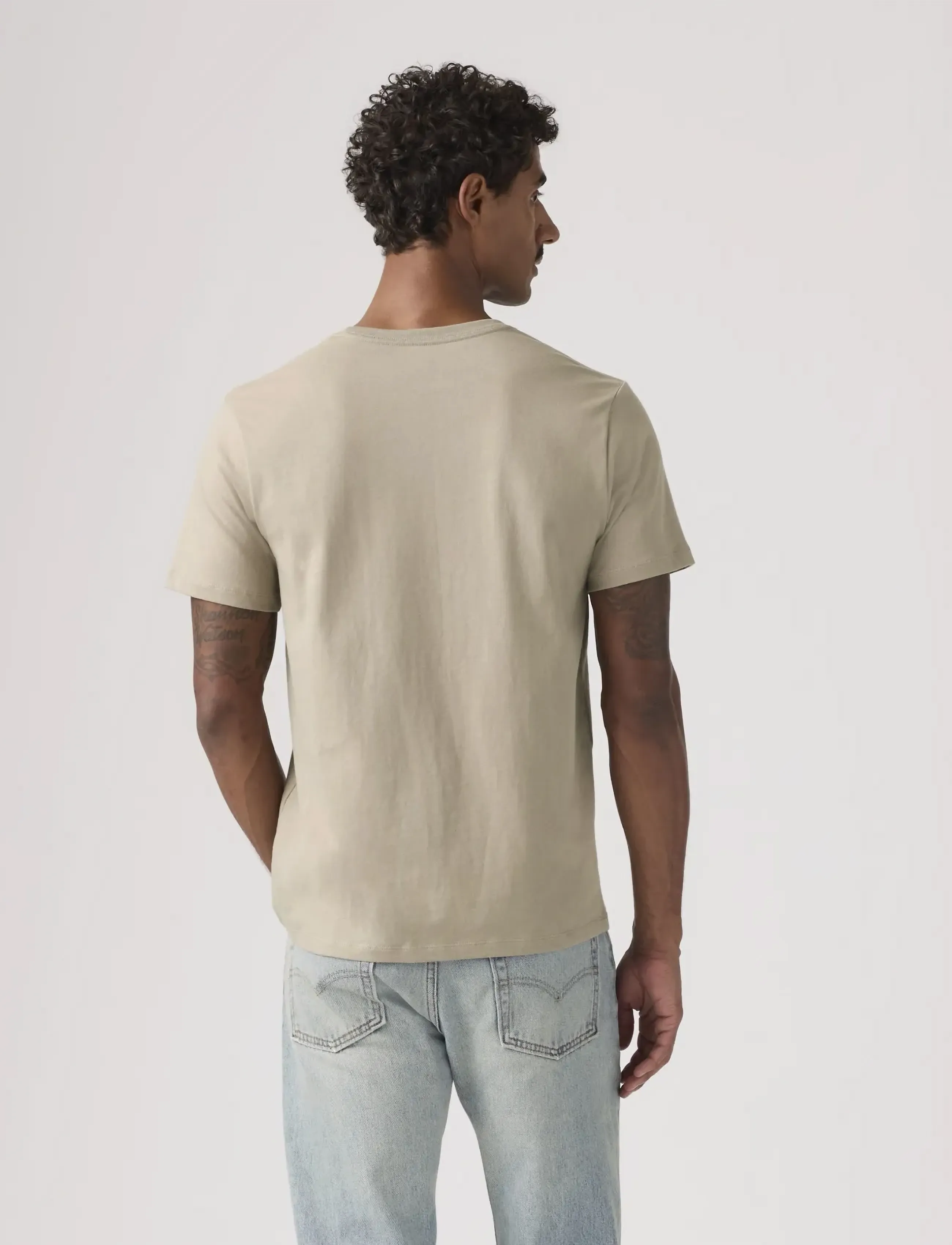 Levi's® - SS ORIGINAL HM TEE VINTAGE KHA - tans - 3