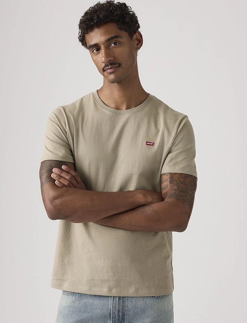 Levi's® - SS ORIGINAL HM TEE VINTAGE KHA - kurzärmelig - tans - 4