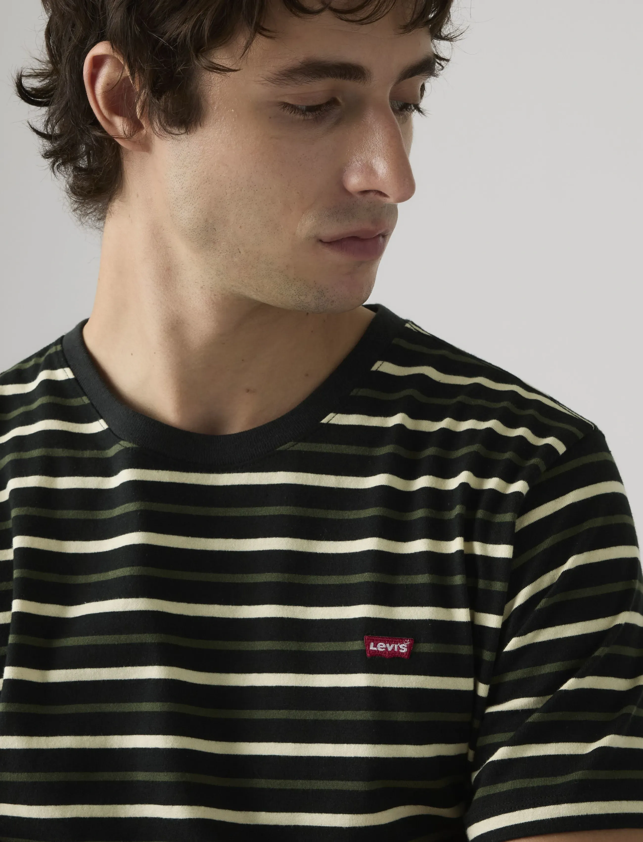 Levi's® - SS ORIGINAL HM TEE ANDOR STRIP - laveste priser - blacks - 4