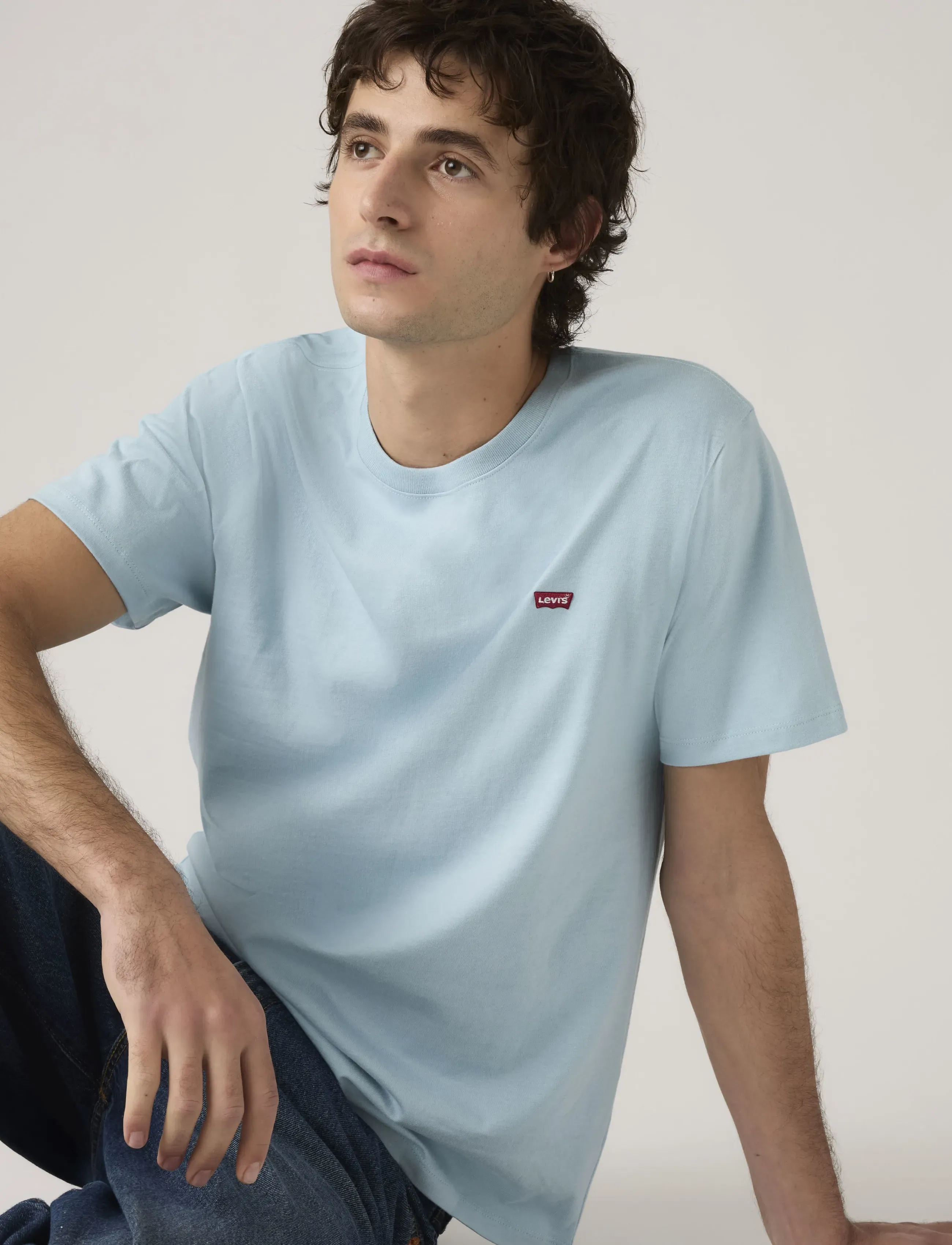Levi's® - SS ORIGINAL HM TEE FORGETMENOT - höstkläder - blues - 0
