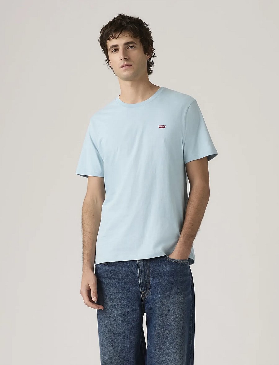 Levi's® - SS ORIGINAL HM TEE FORGETMENOT - lühikeste varrukatega t-särgid - blues - 4