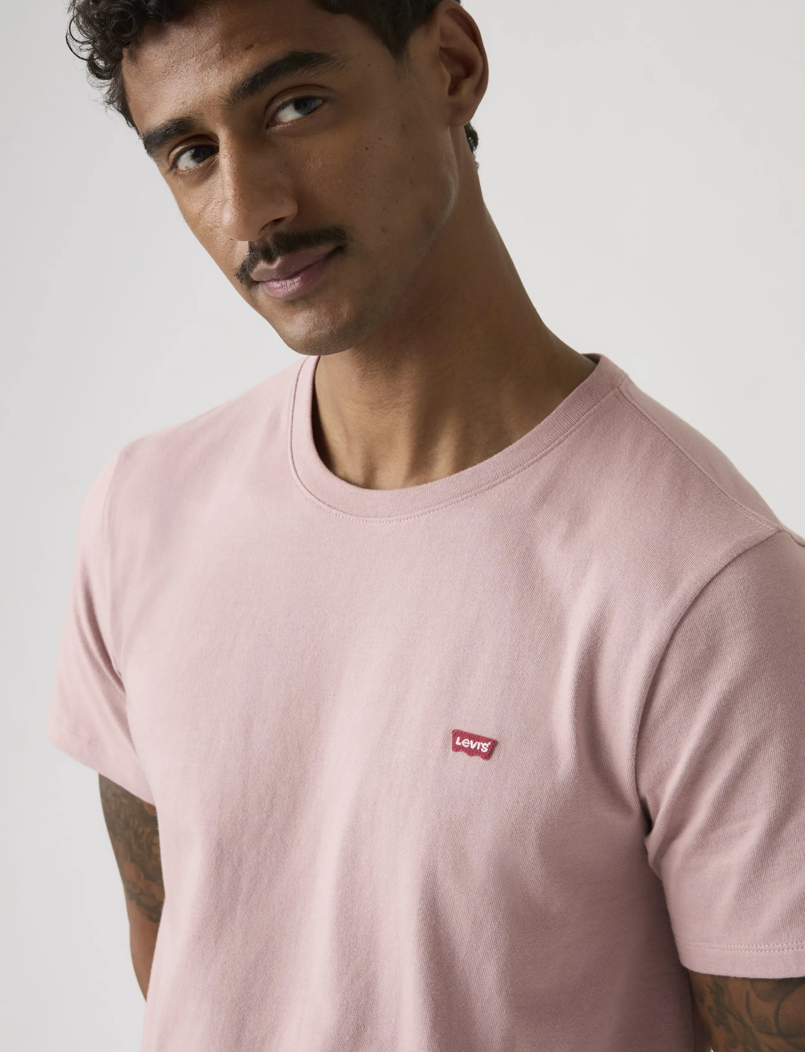 Levi's® - SS ORIGINAL HM TEE WOODROSE - kurzärmelig - purples - 4