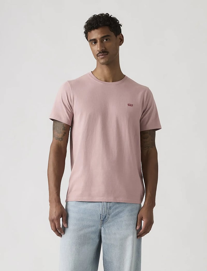 Levi's® - SS ORIGINAL HM TEE WOODROSE - kortærmede t-shirts - purples - 5
