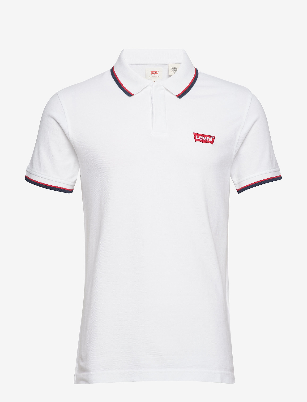 SS MODERN HM POLO HM PATCH WHI - NEUTRALS