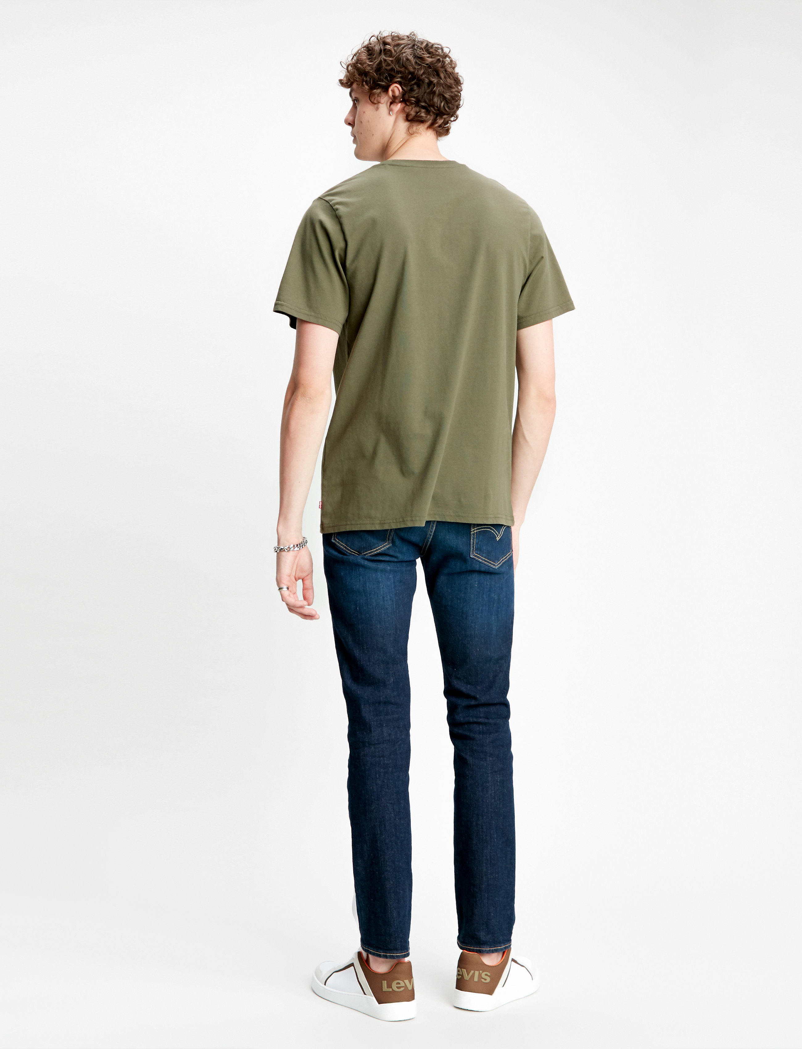LEVI´S Men - RELAXED GRAPHIC TEE 90S SERIF - greens - 3