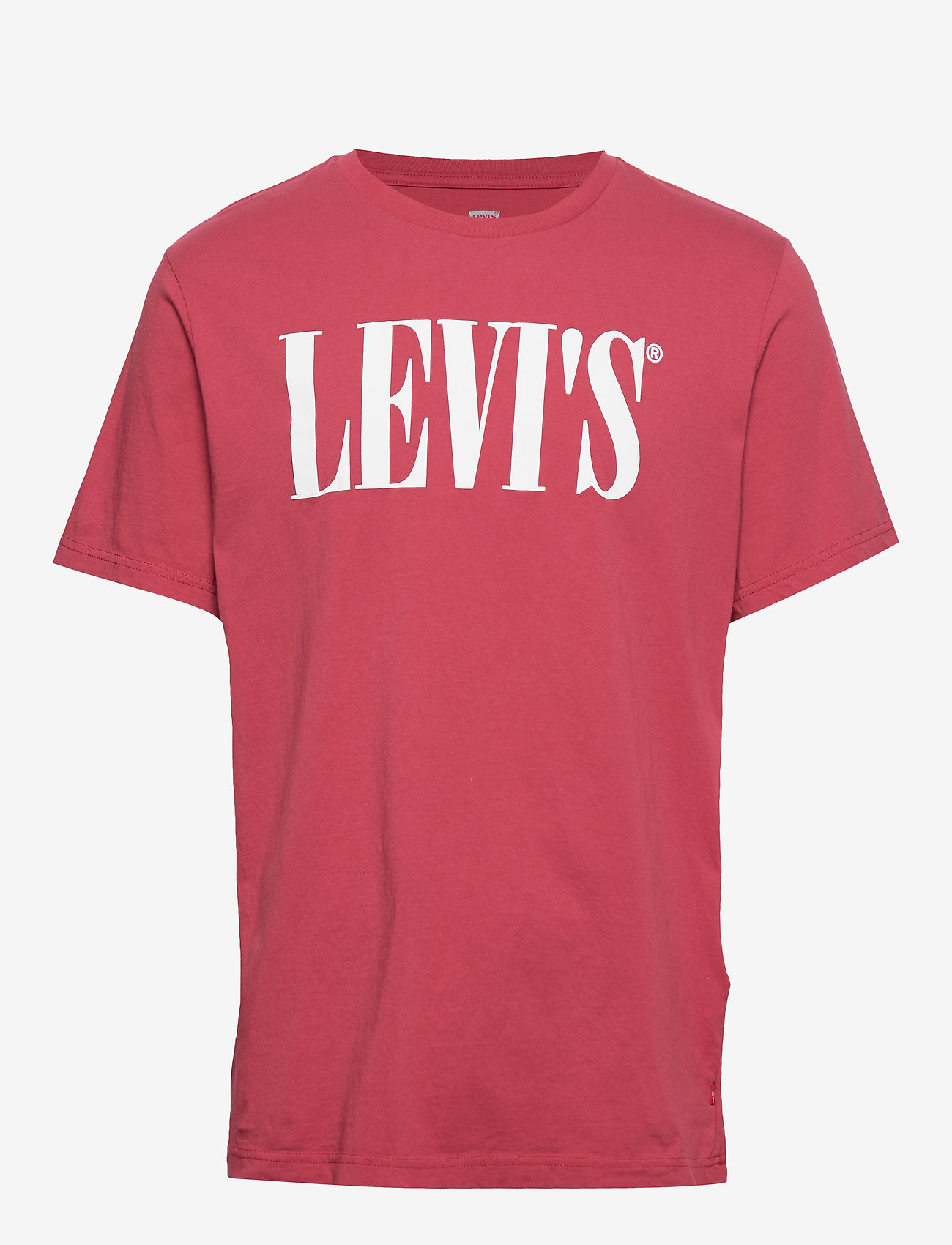 RELAXED GRAPHIC TEE 90S SERIF - REDS