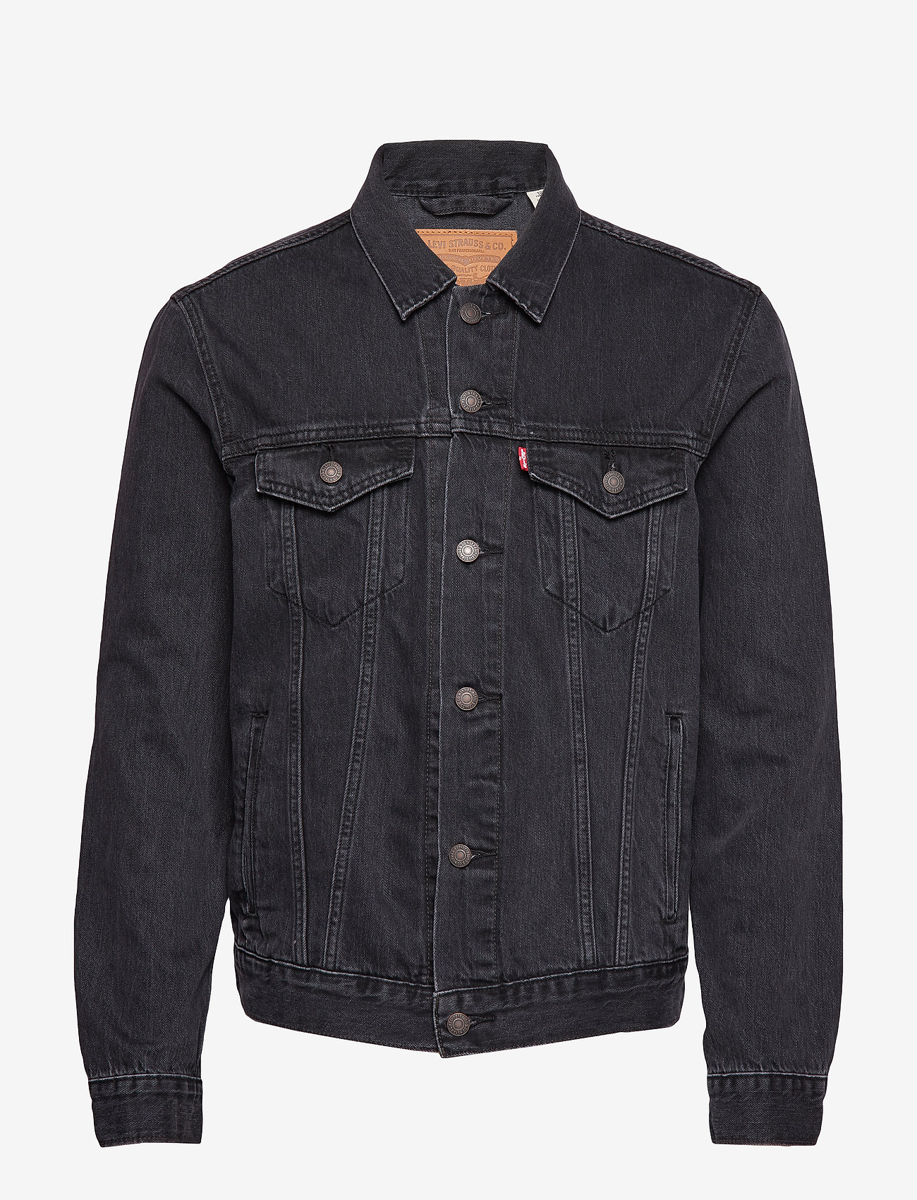 LEVI´S Men - THE TRUCKER JACKET LIQUORICE T - greys - 0