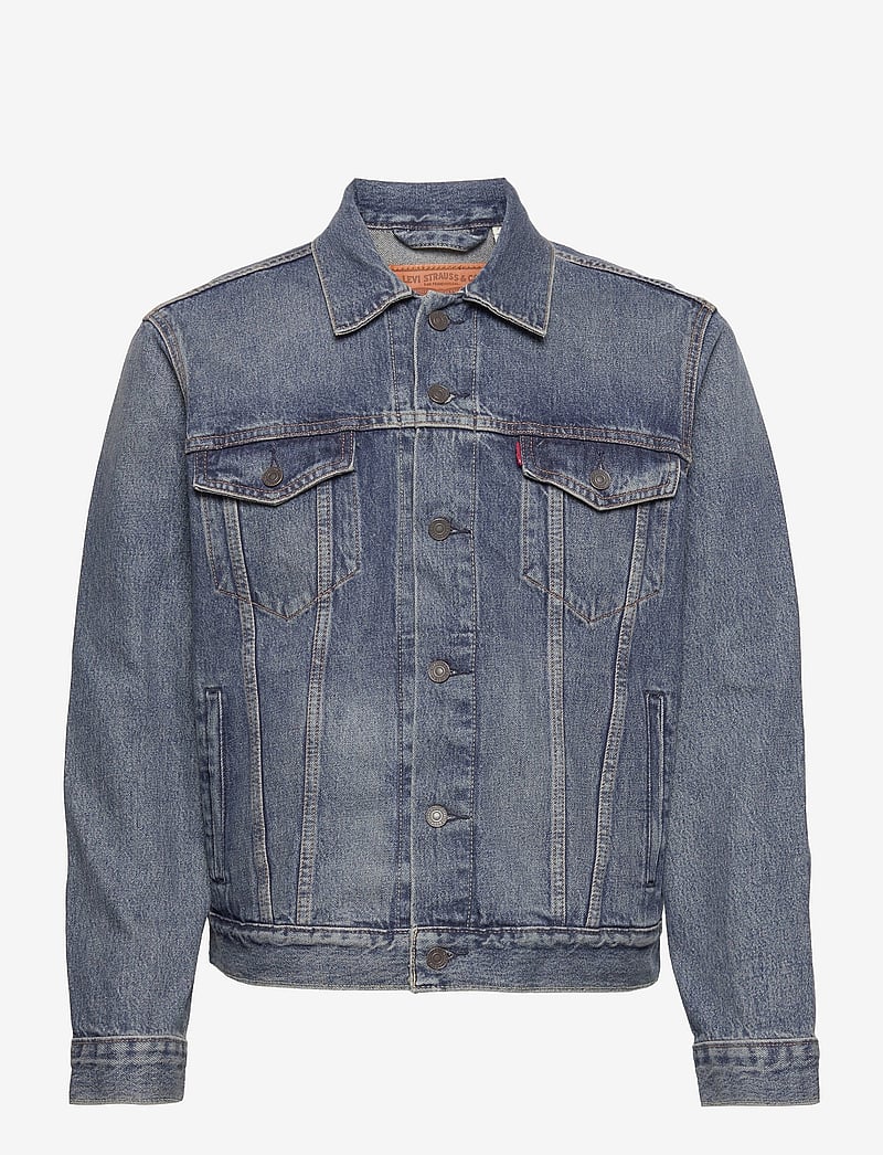 Levi's® - THE TRUCKER JACKET BROADWAY TE - ungefütterte denimjacken - dark indigo - worn in - 1