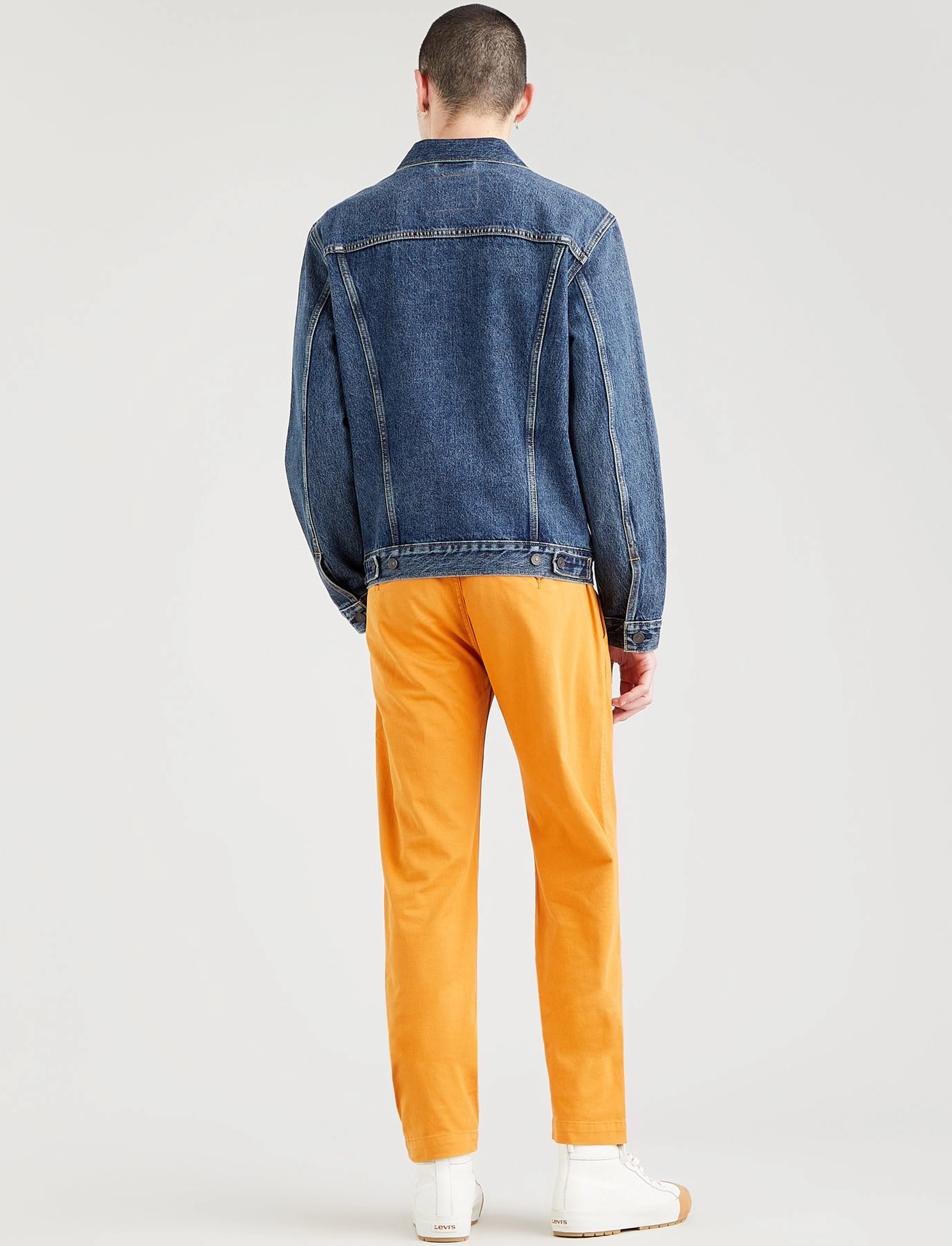 Levi's® - THE TRUCKER JACKET BROADWAY TE - kevättakit - dark indigo - worn in - 3
